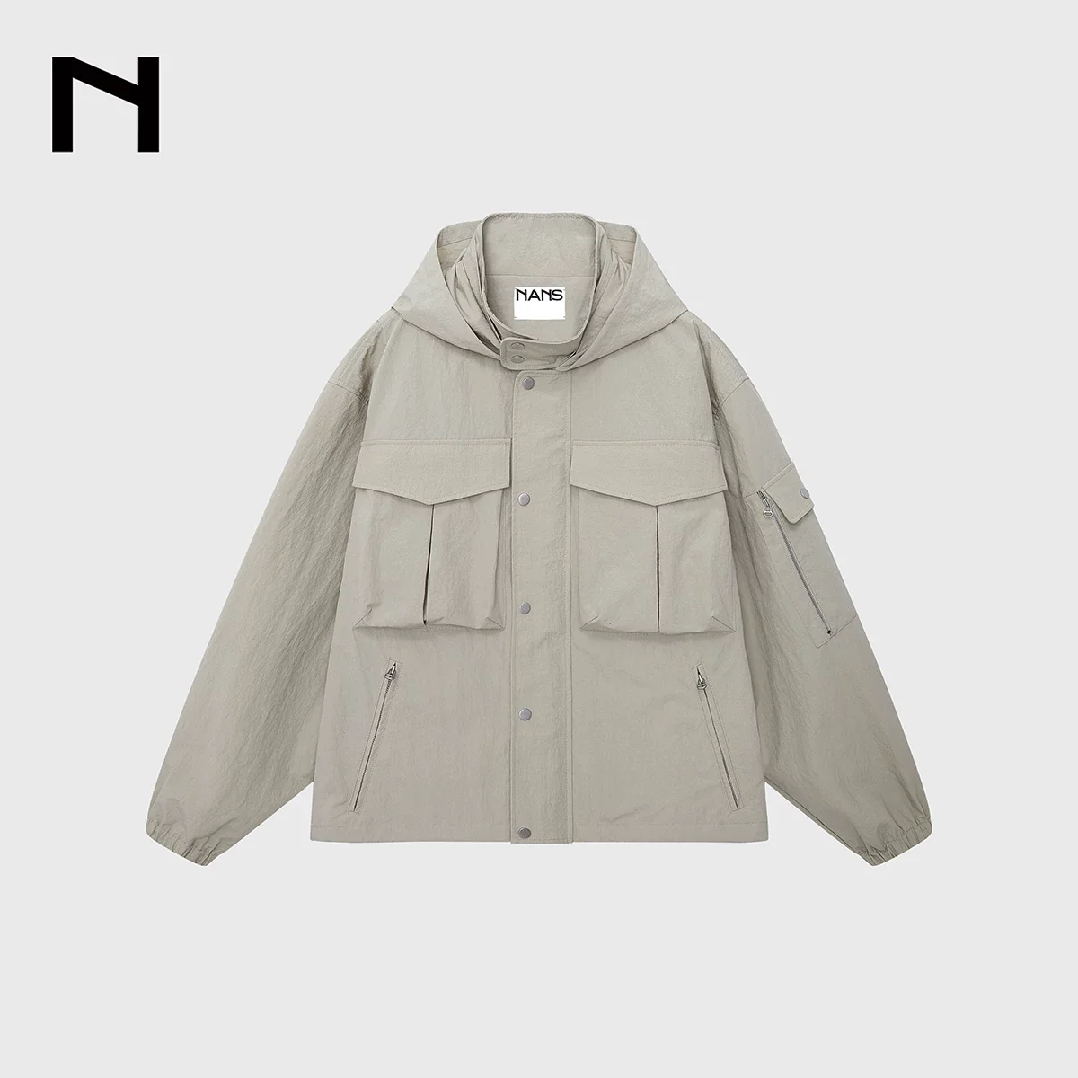 Hidden-Hood 3D Pocket Utility Jacket - Image 6