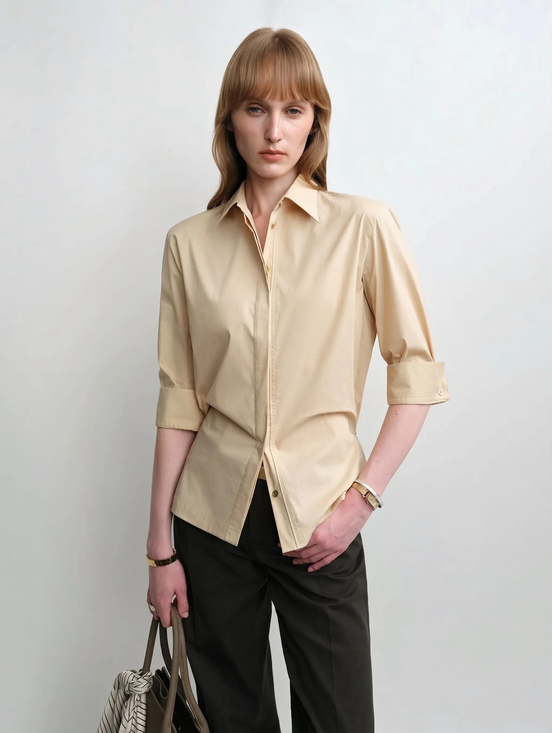 Hidden Placket Shirt - Image 2