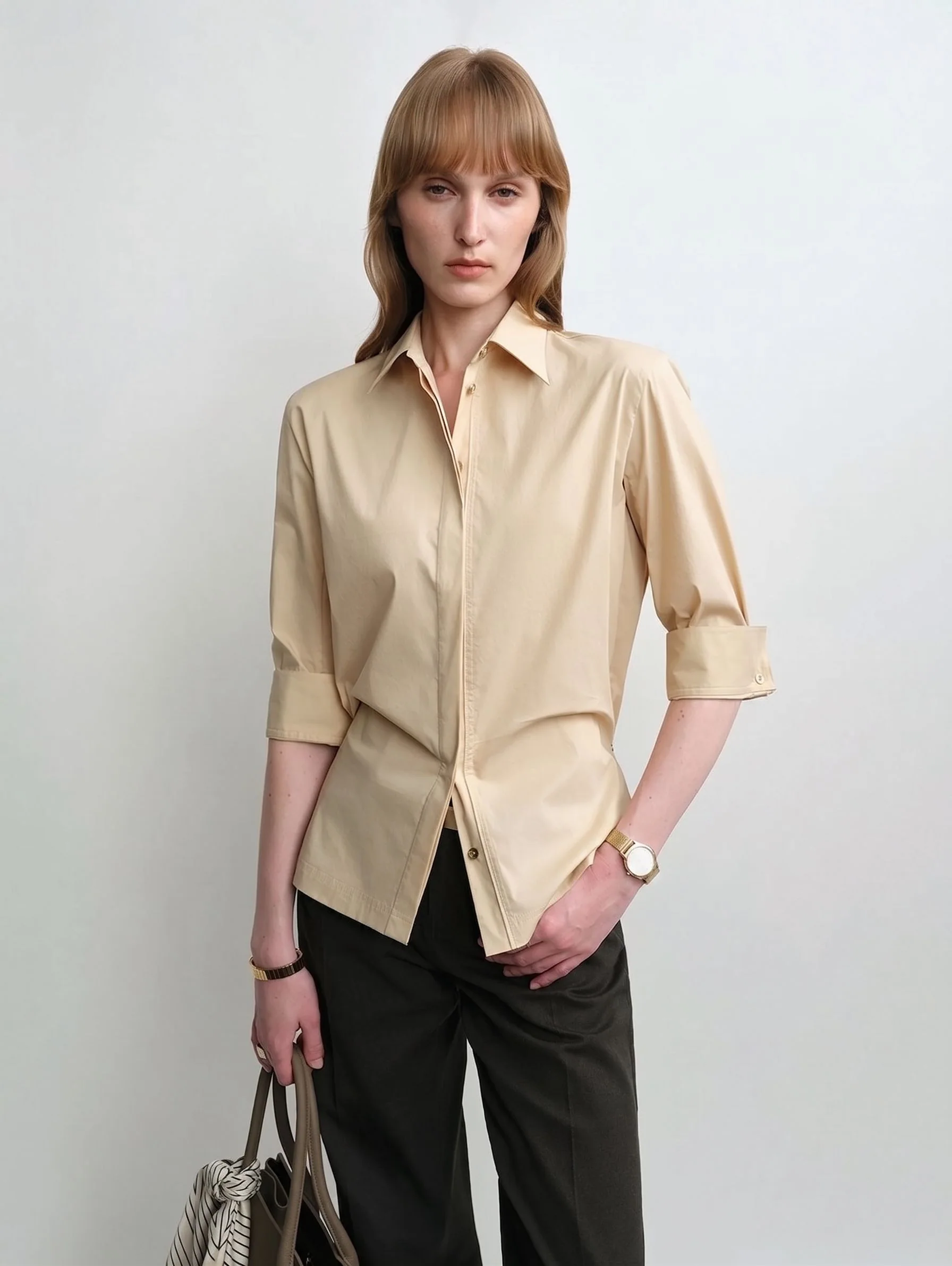 Hidden Placket Shirt - Image 7