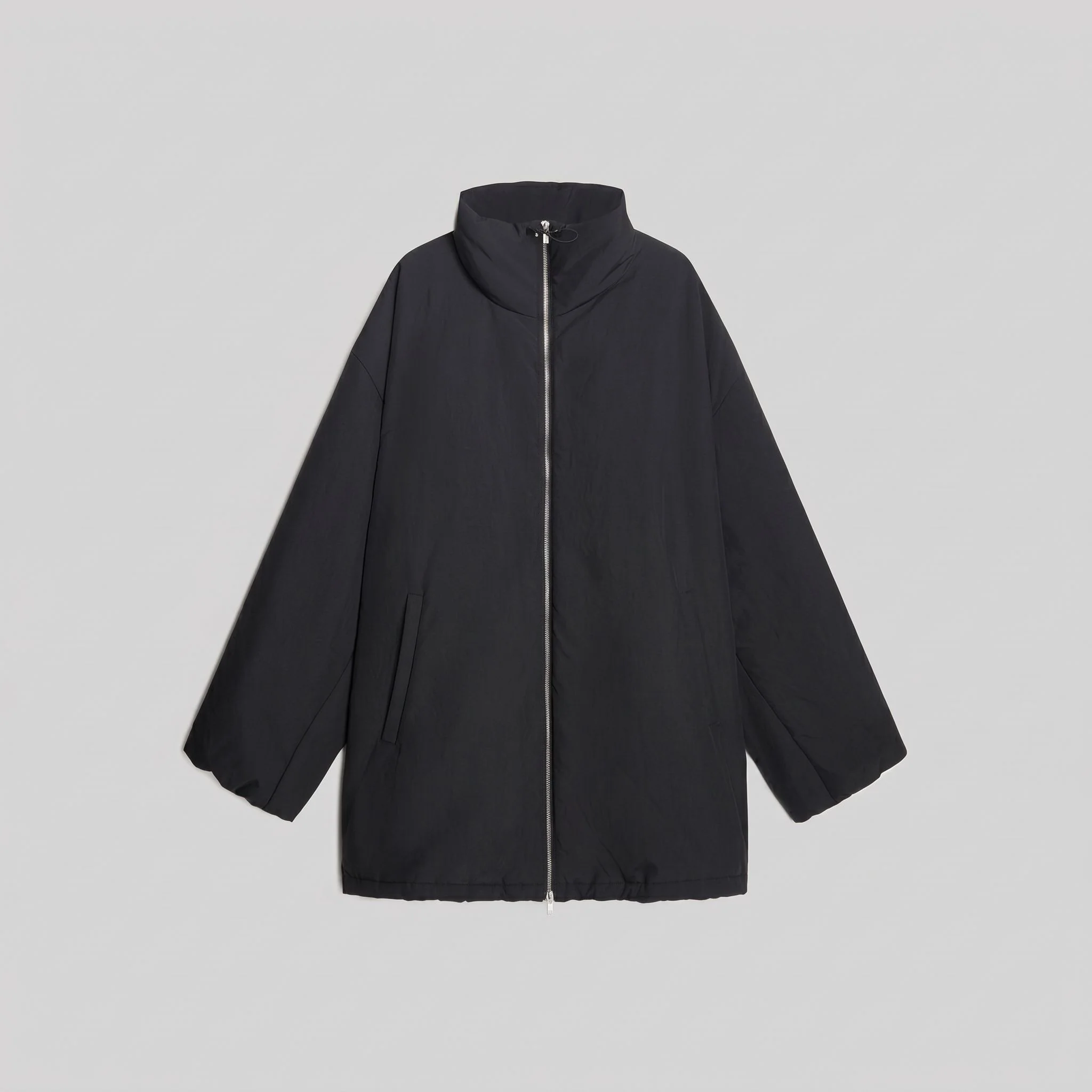 High Collar Hooded Puffer - Image 5