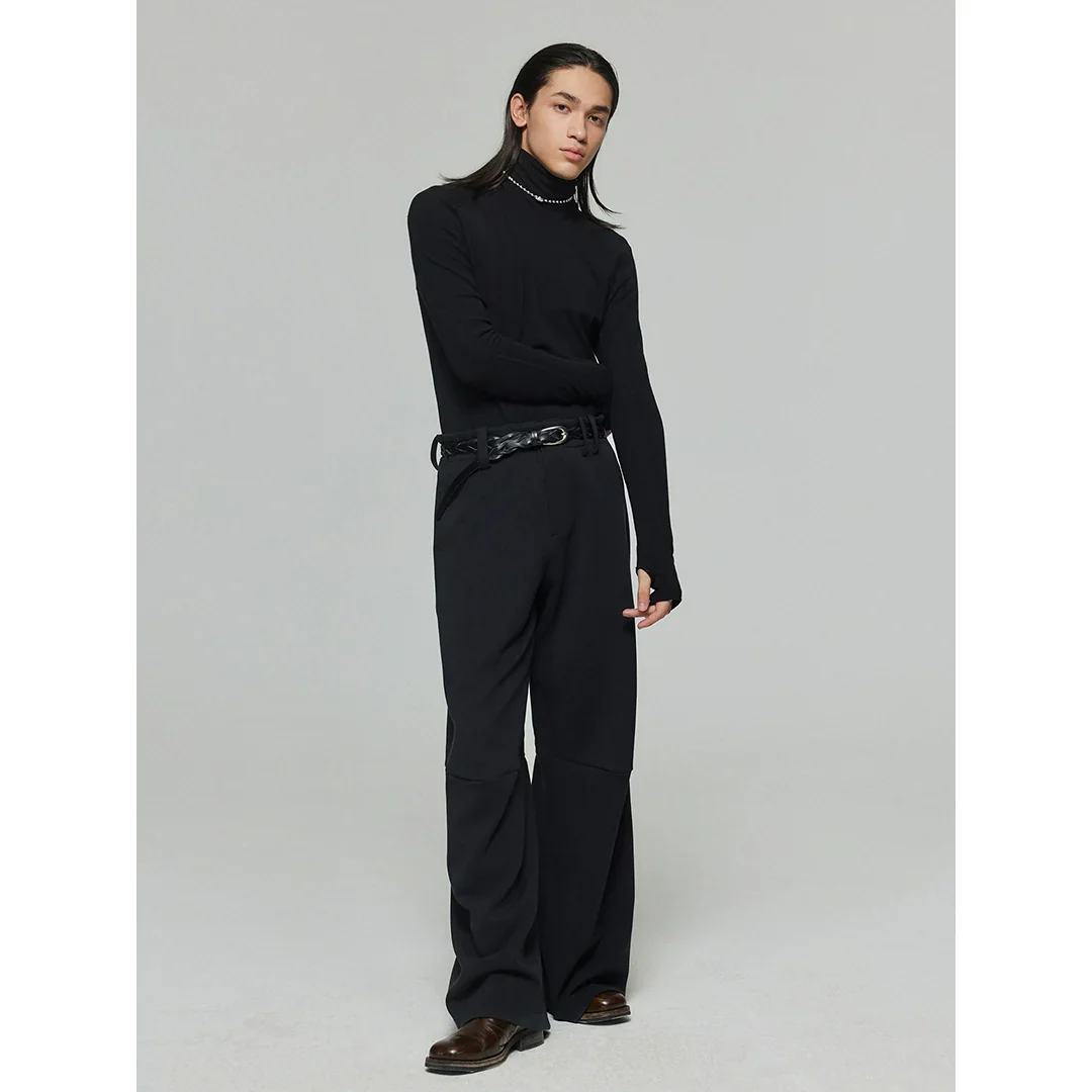 High Collar Long Sleeve Shirt