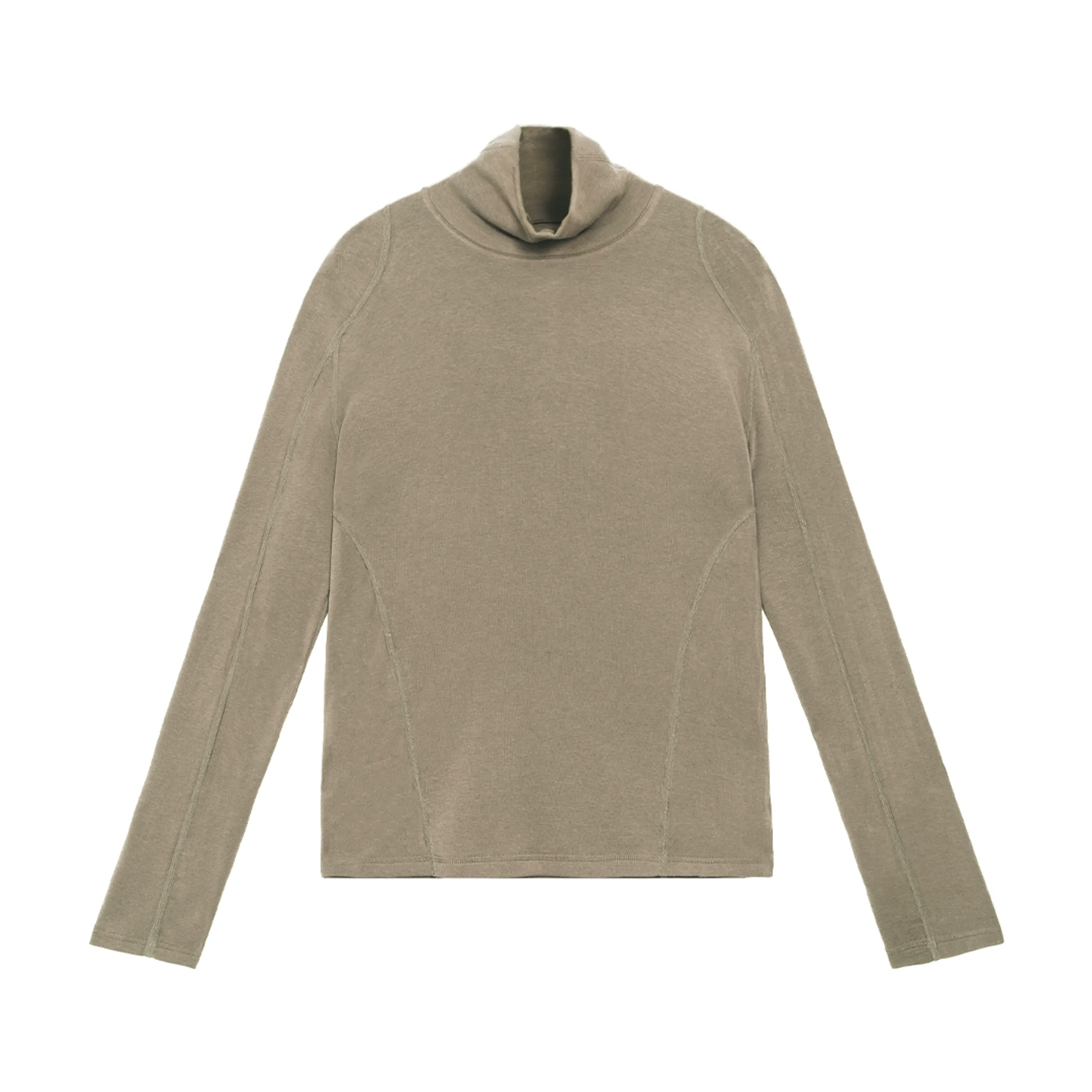 High Collar Long Sleeve Shirt - Image 8