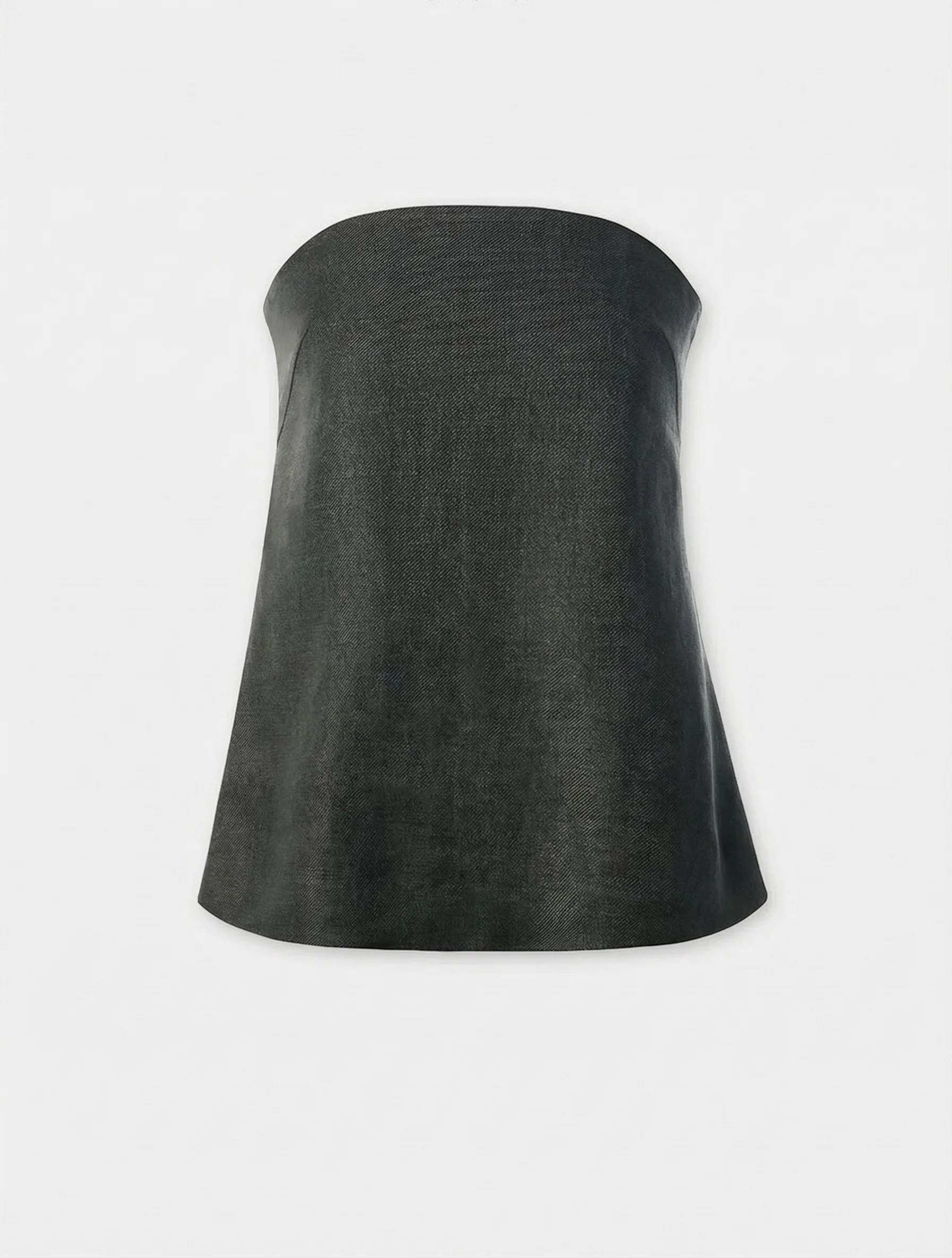 High-end Linen Strapless Shorts Set - Image 6