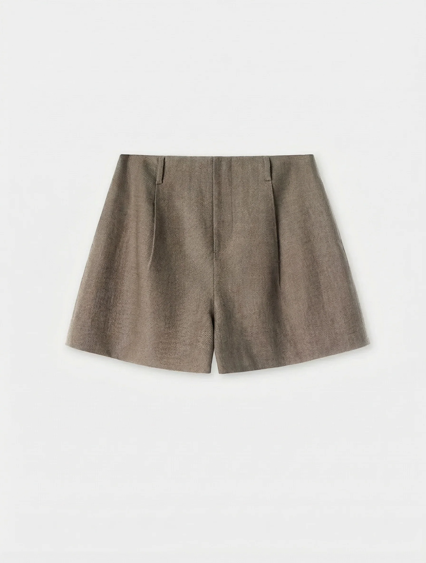 High-end Linen Strapless Shorts Set - Image 7