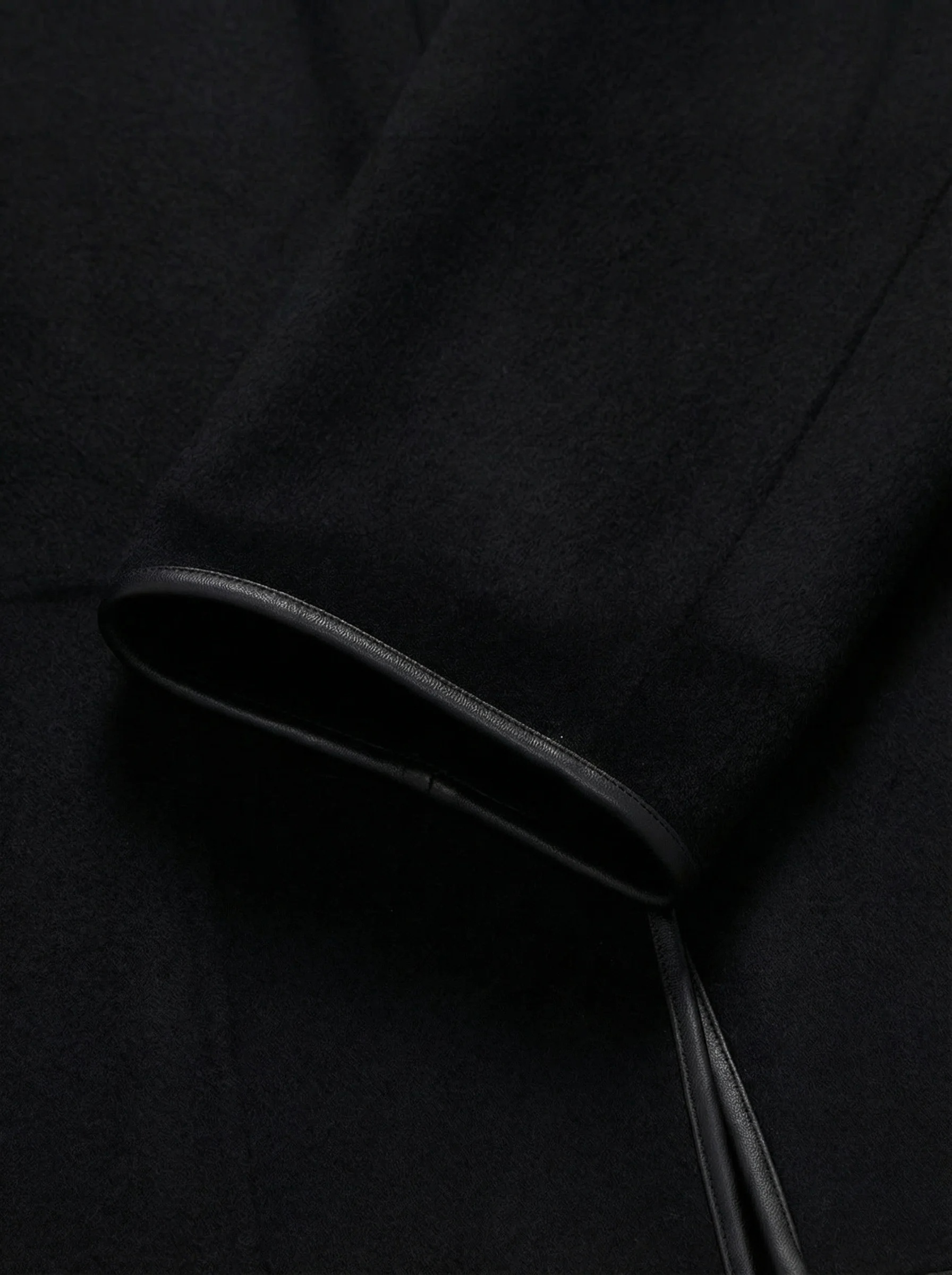 High-Neck A-Line Coat - Image 3
