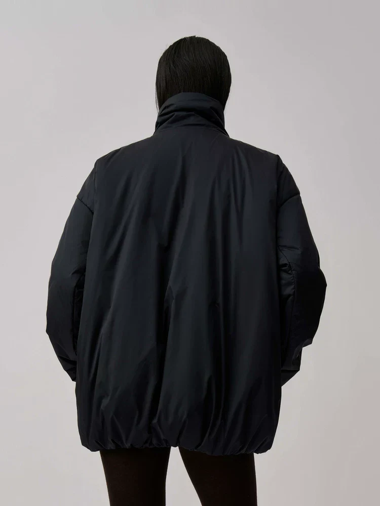 High-Neck Cinch Puffer - Image 3