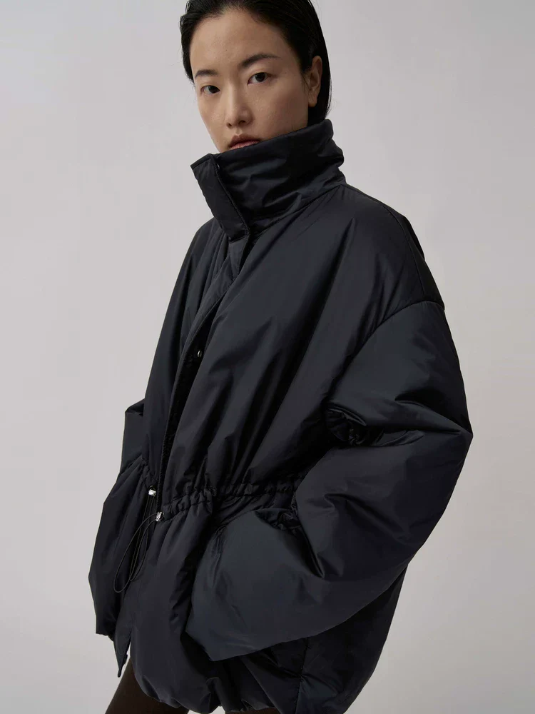 High-Neck Cinch Puffer - Image 4