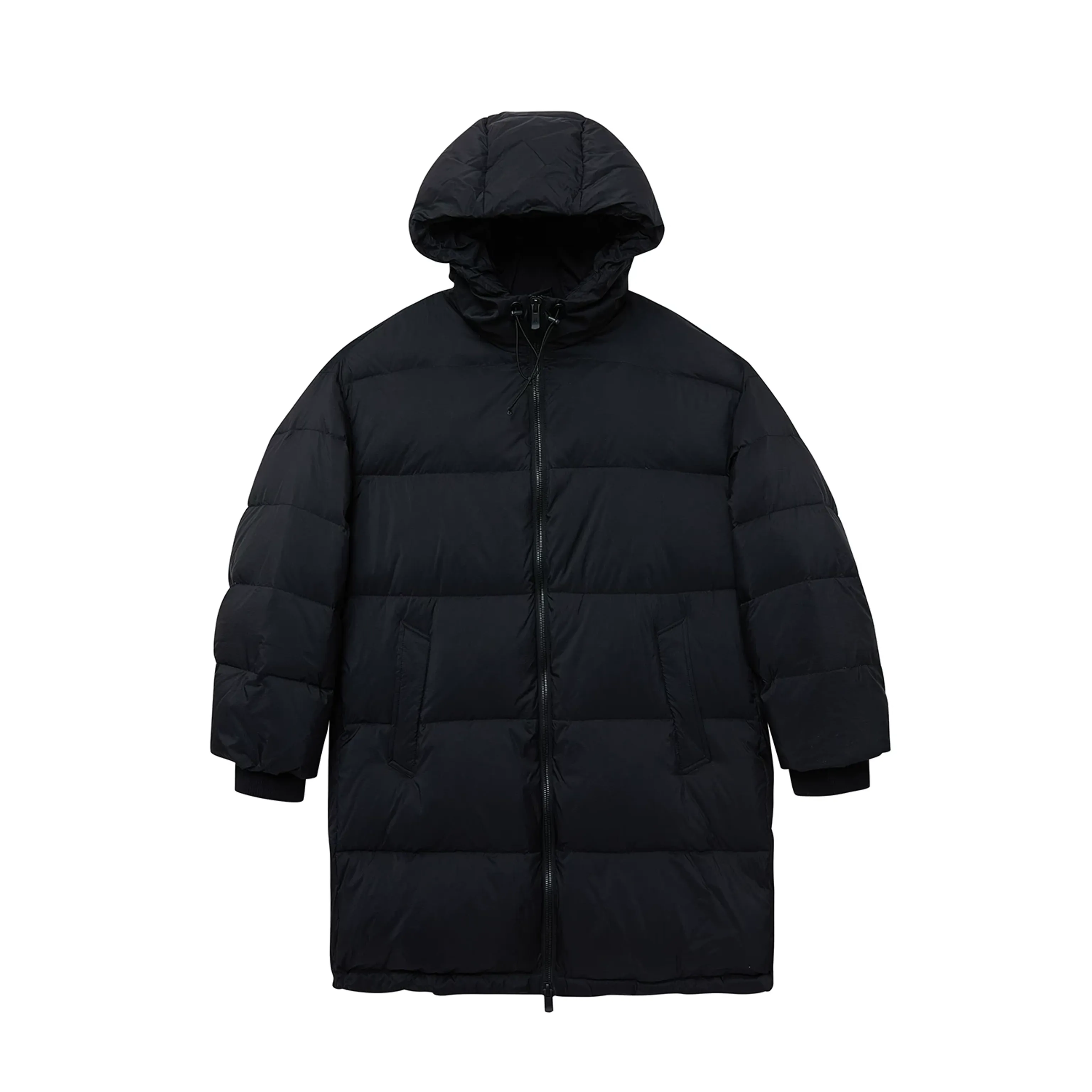 High-Neck Hooded Puffer Coat - Image 5