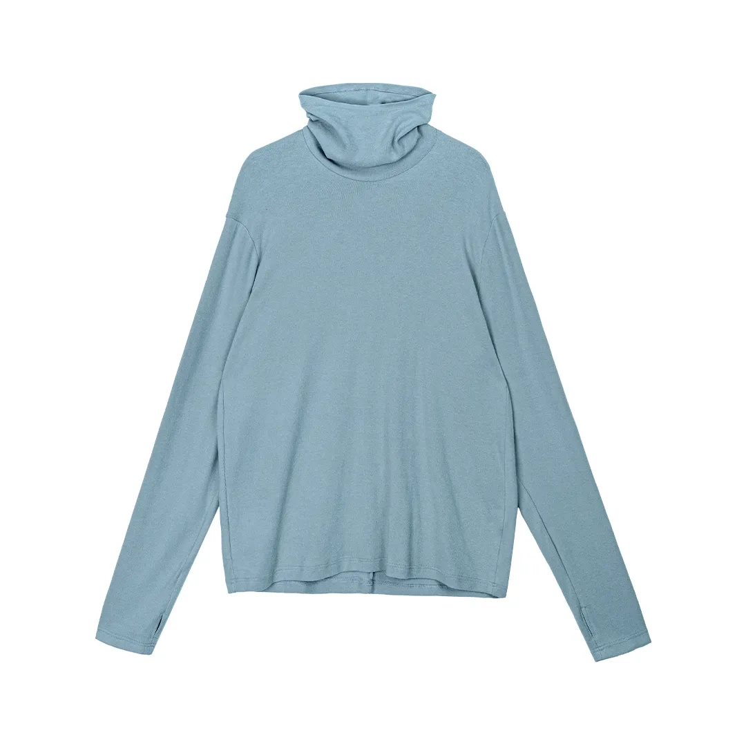 High Neck Long-Sleeve Tee - Image 7