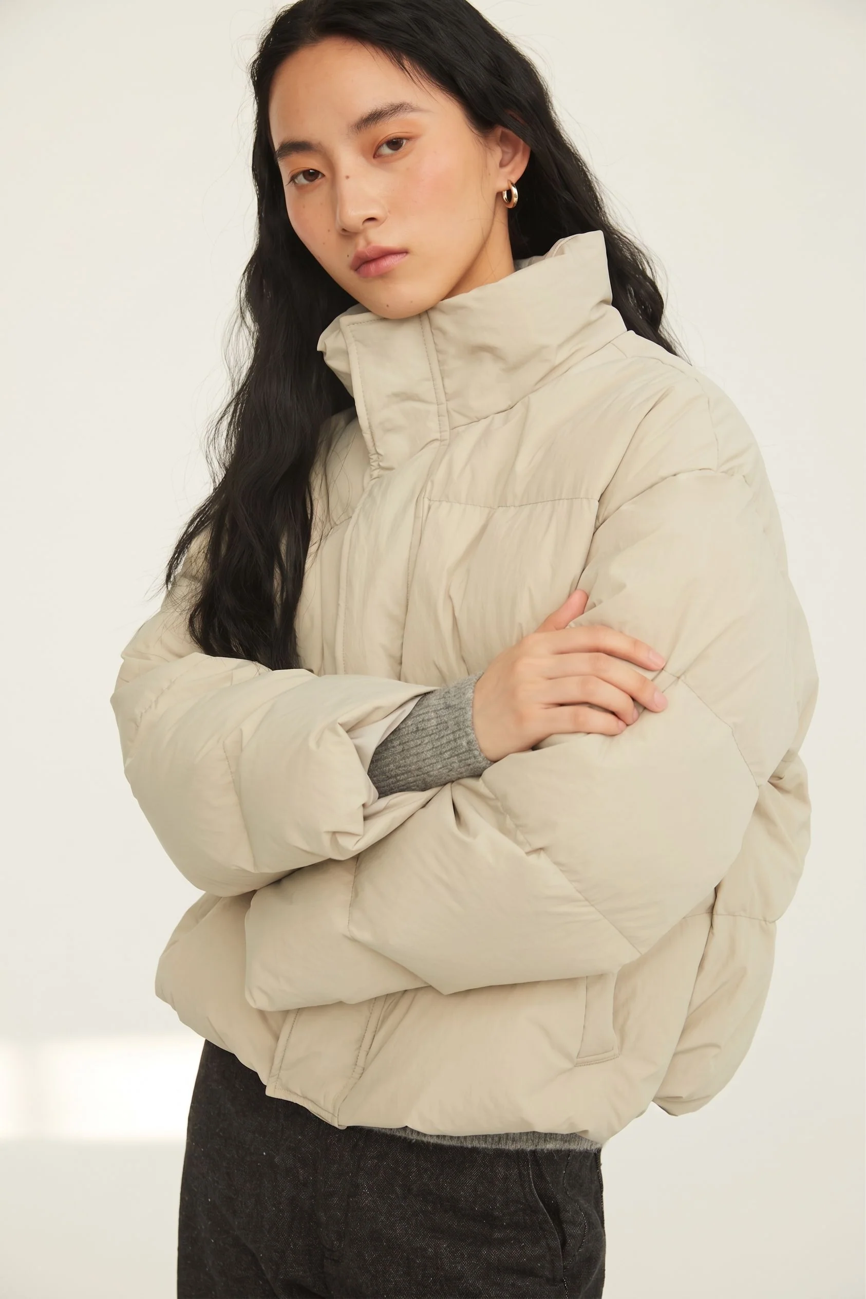 High-Neck Puffer Jacket - Image 3
