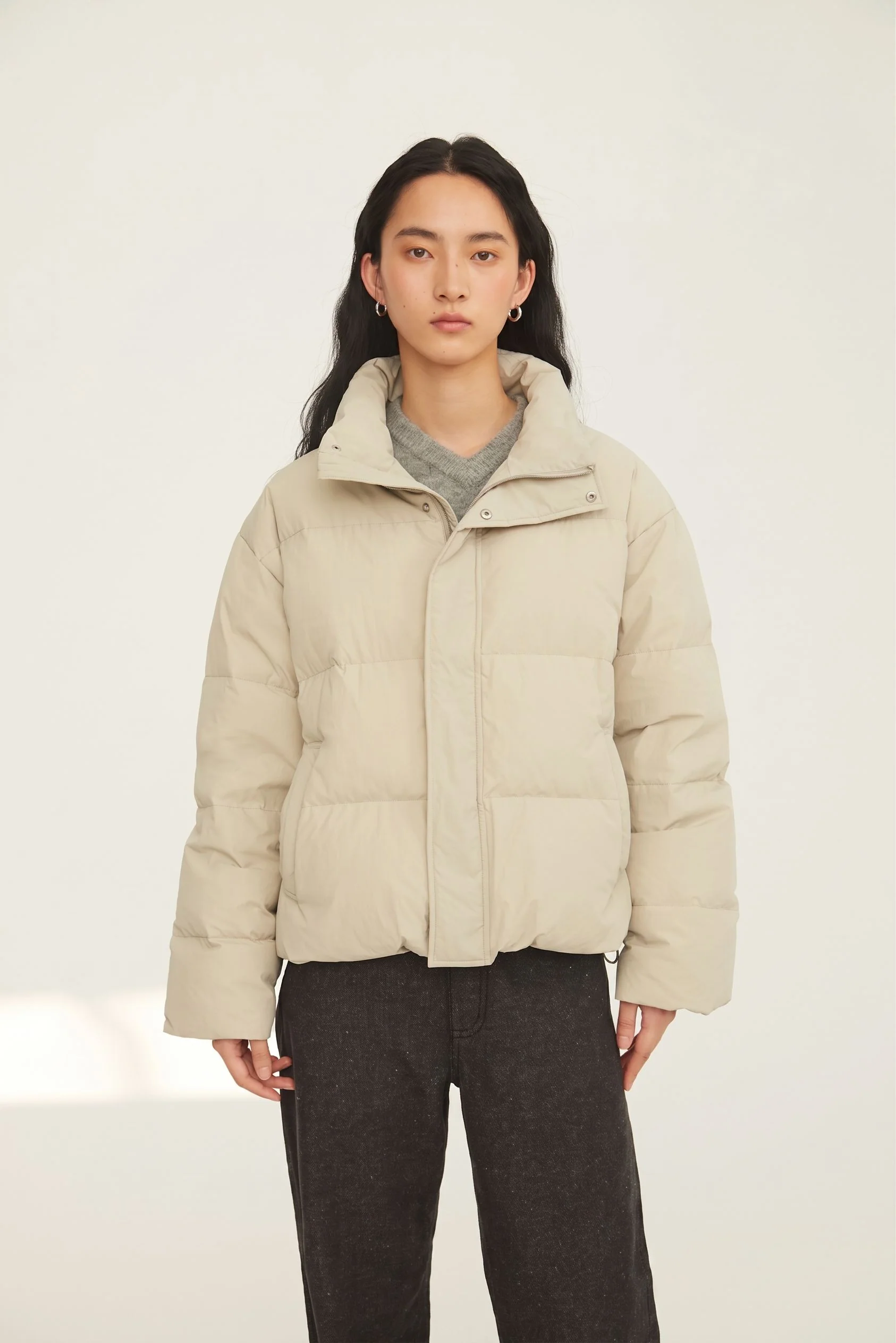 High-Neck Puffer Jacket - Image 5