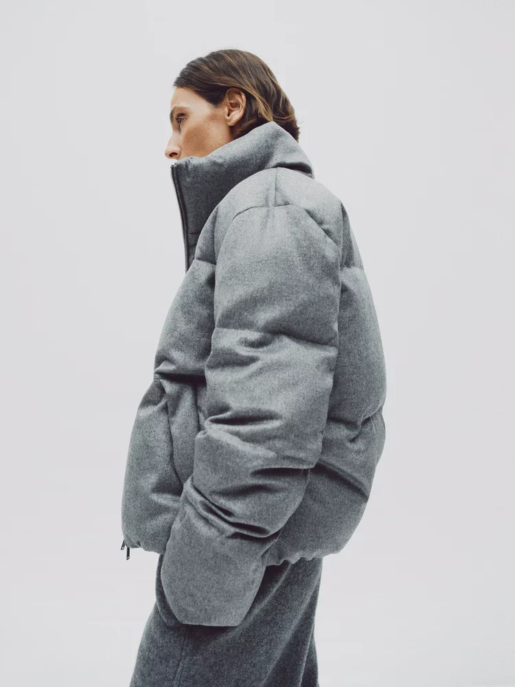 High-Neck Puffer Jacket - Image 2