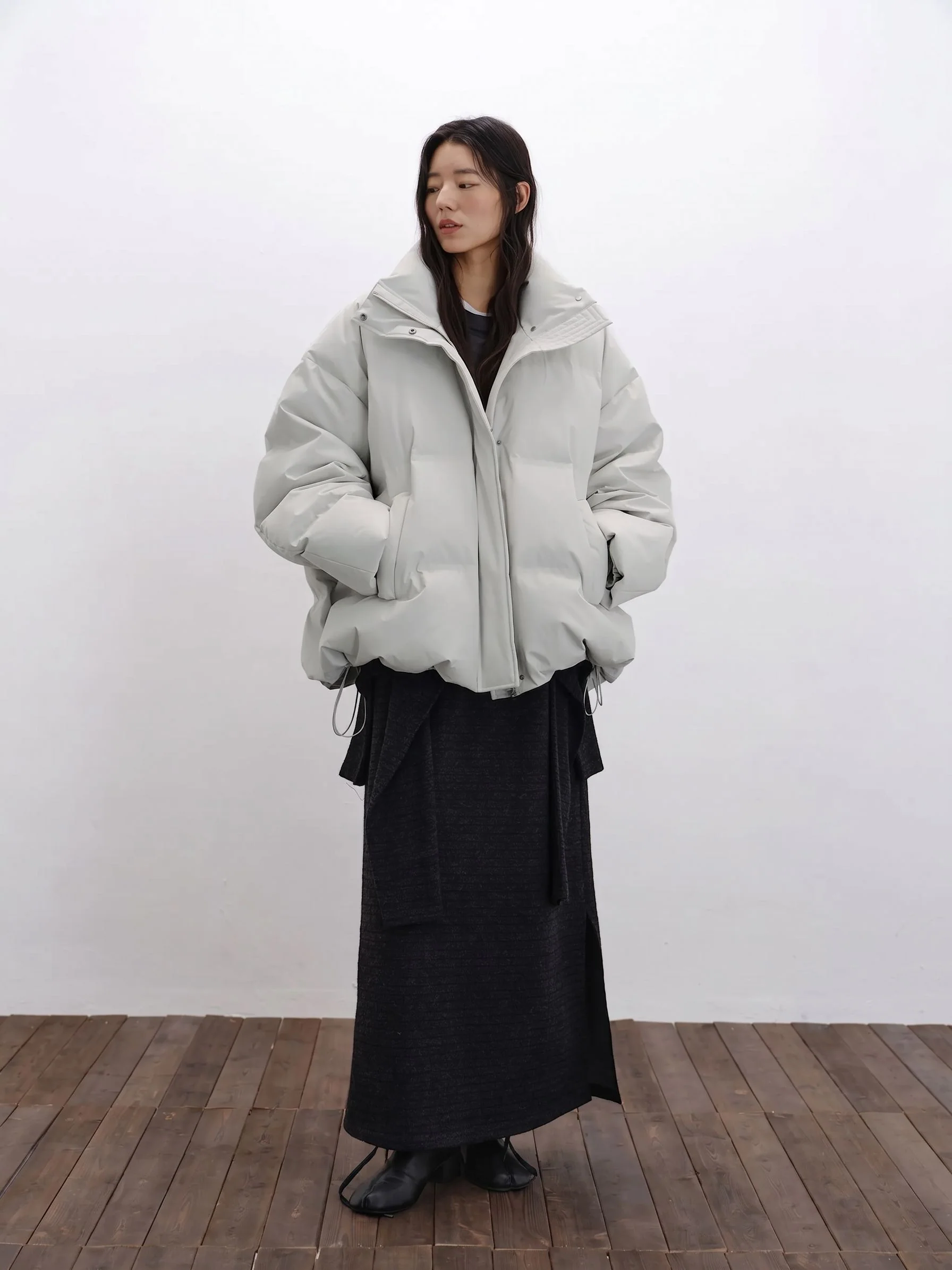 High-Neck Puffer Jacket - Image 2