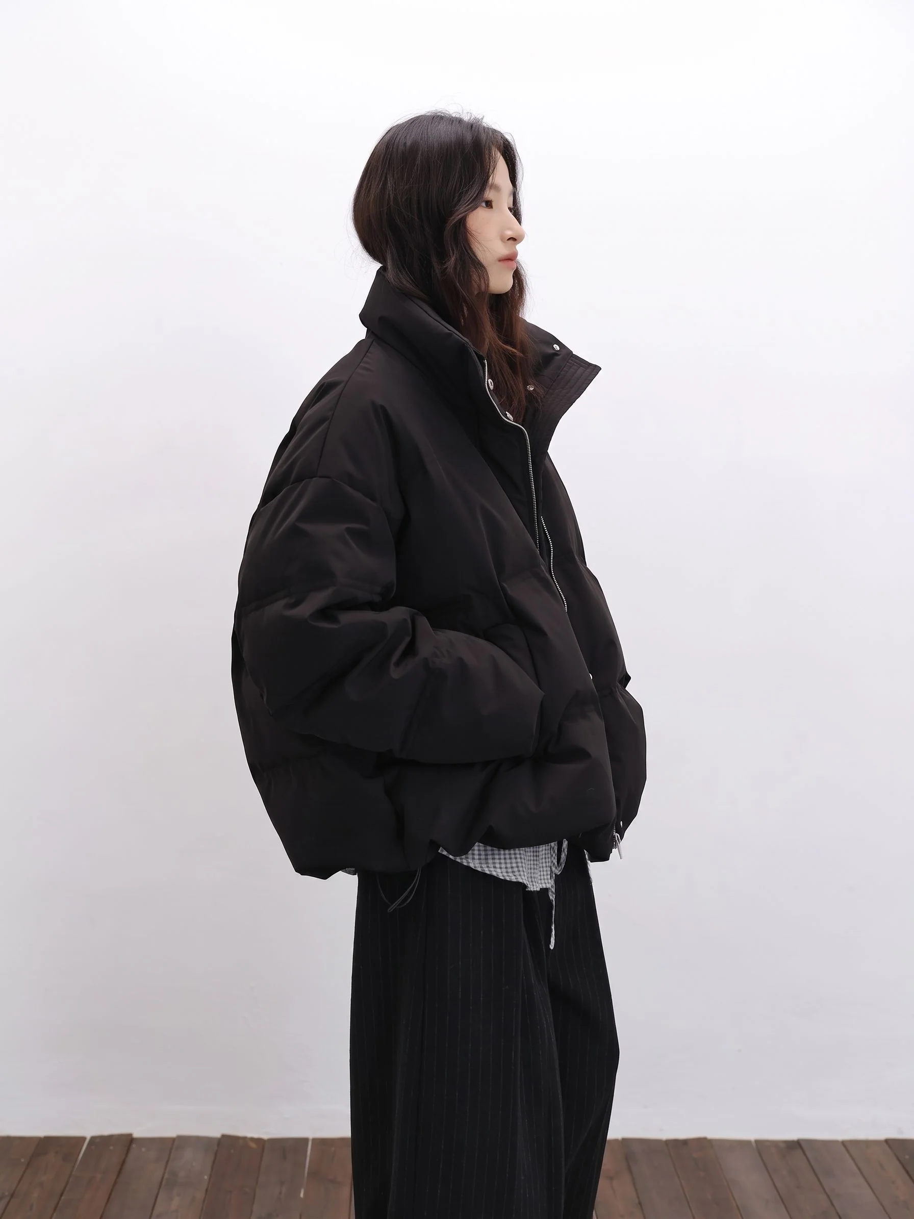 High-Neck Puffer Jacket - Image 4