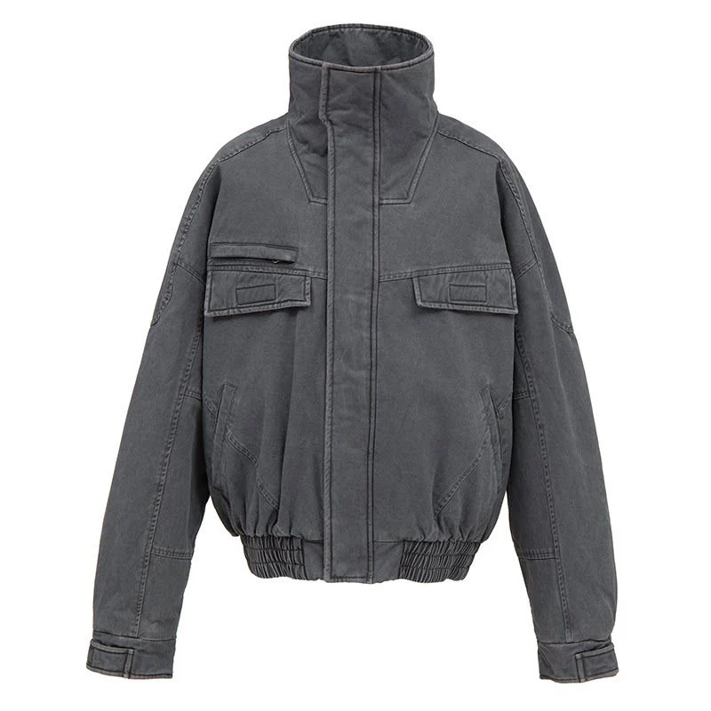 High-Neck Utility Jacket - Image 6