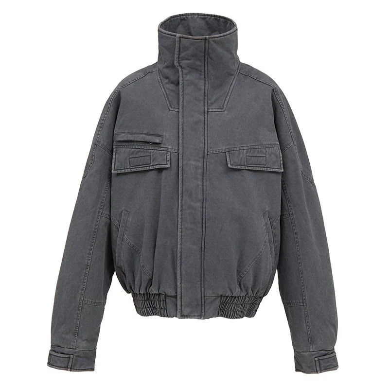 High-Neck Utility Jacket - Image 8