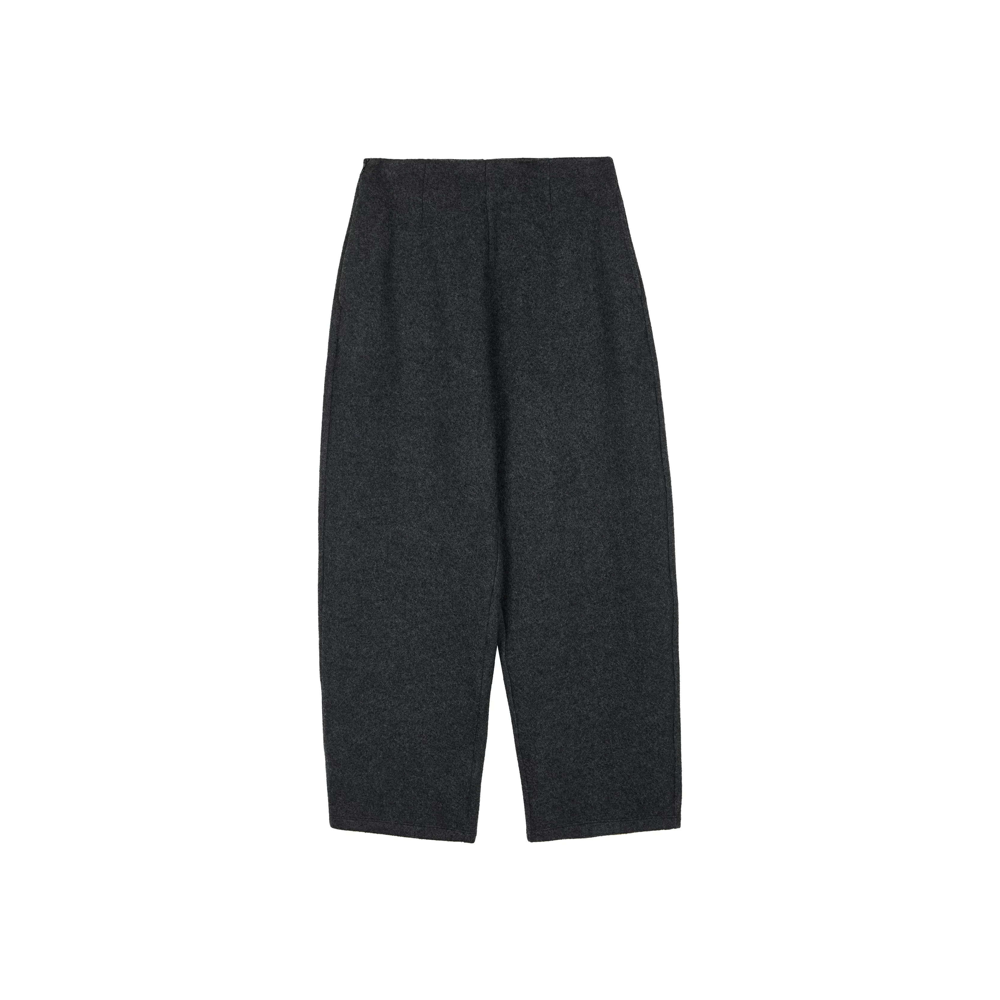 High-Rise Cropped Trousers