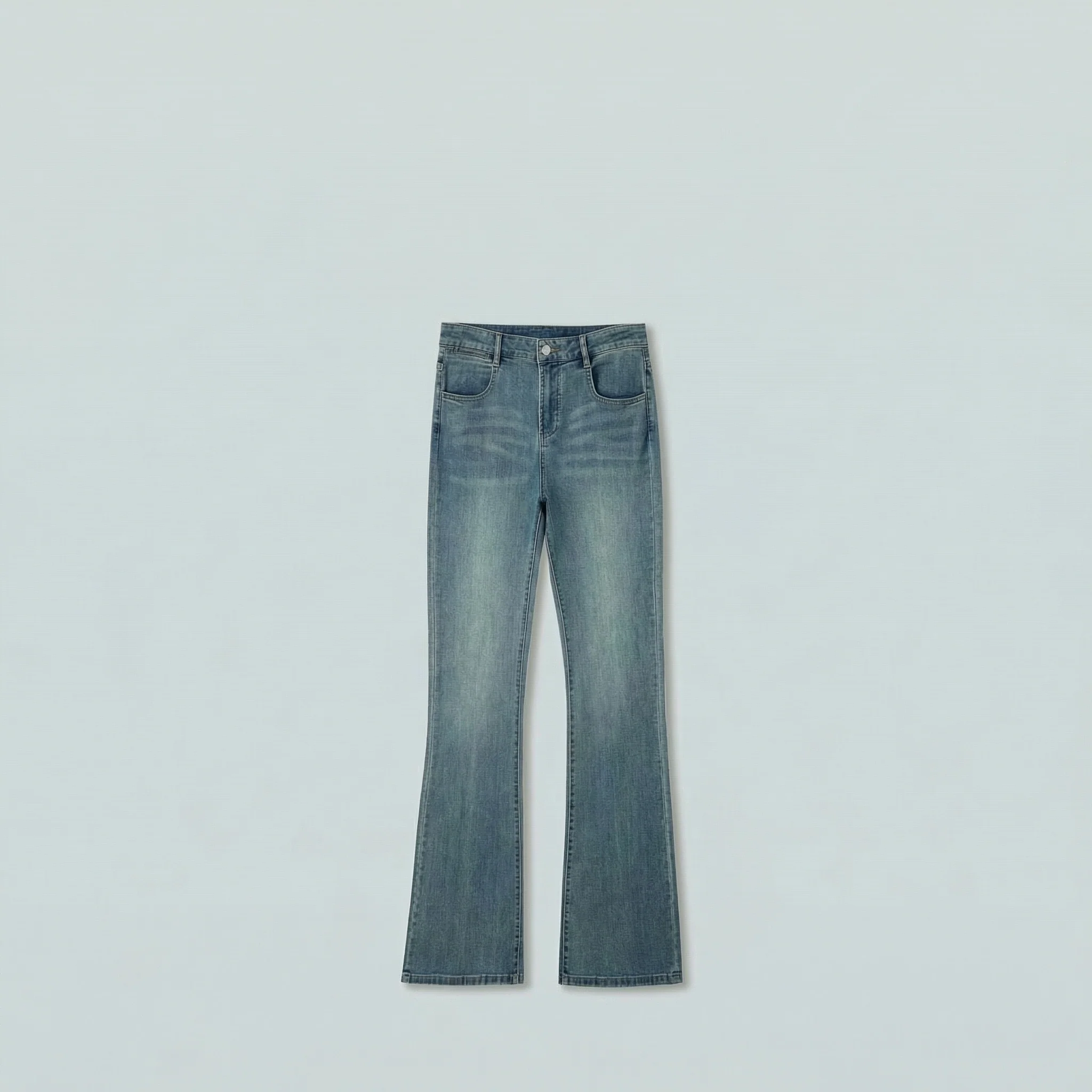 High-Rise Flare Jeans - Image 5