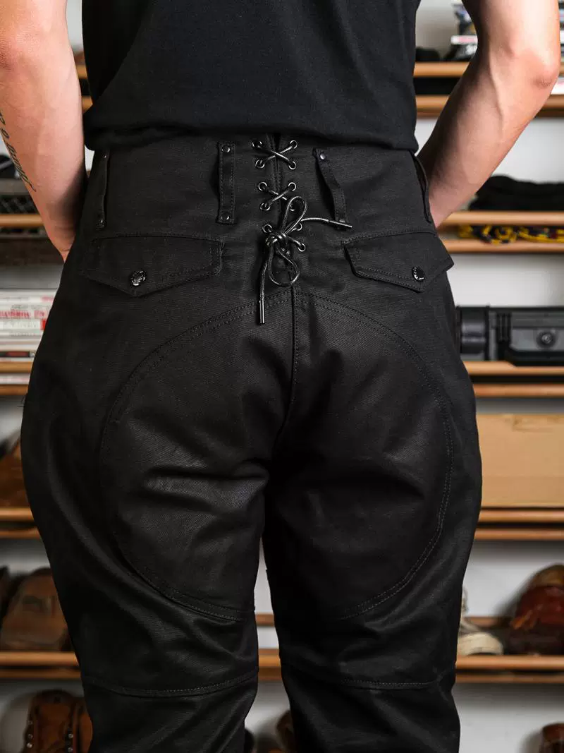 High-Rise Moto Trousers - Image 3