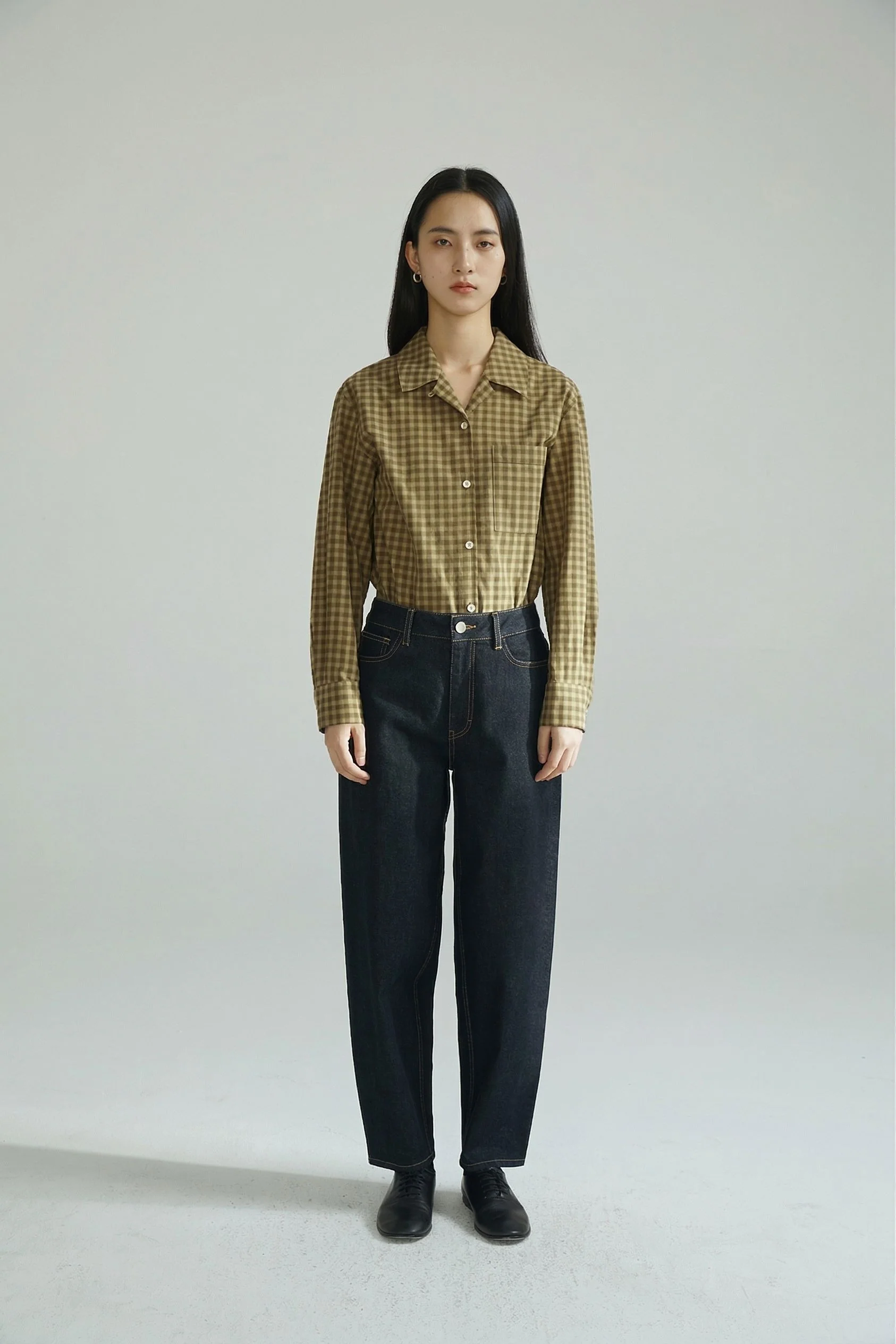 High-Rise Straight Jeans - Image 3