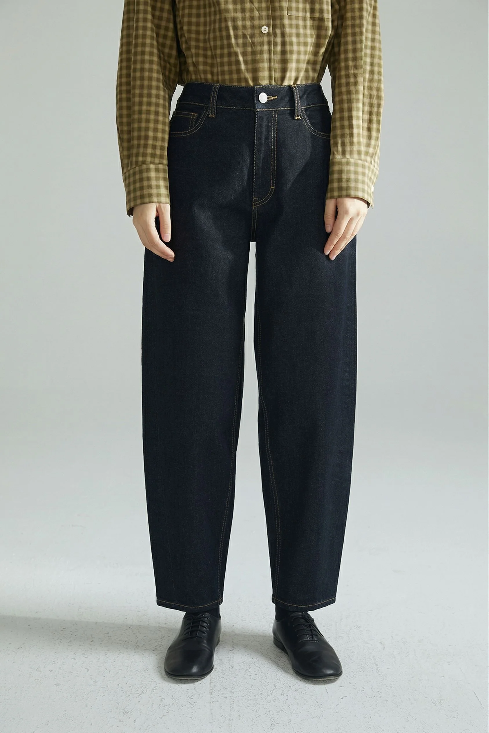 High-Rise Straight Jeans - Image 5