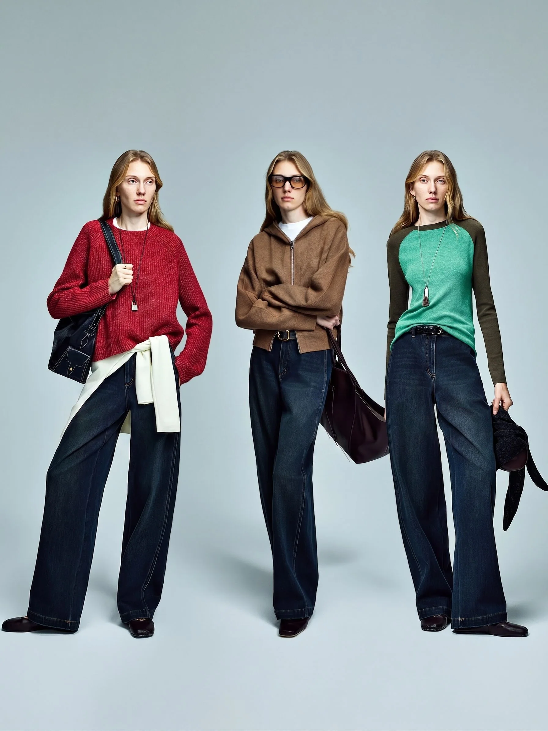 High-Rise Wide Jeans - Image 2