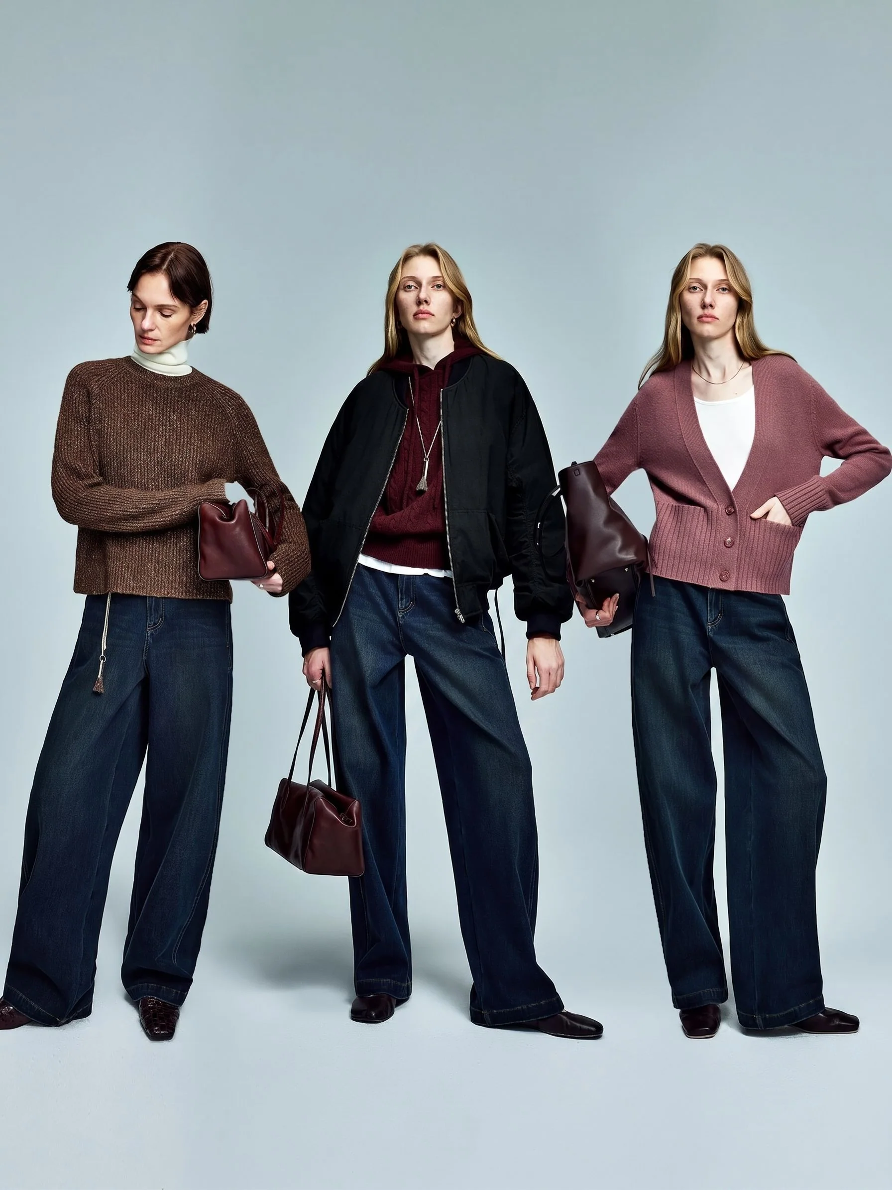 High-Rise Wide Jeans - Image 4