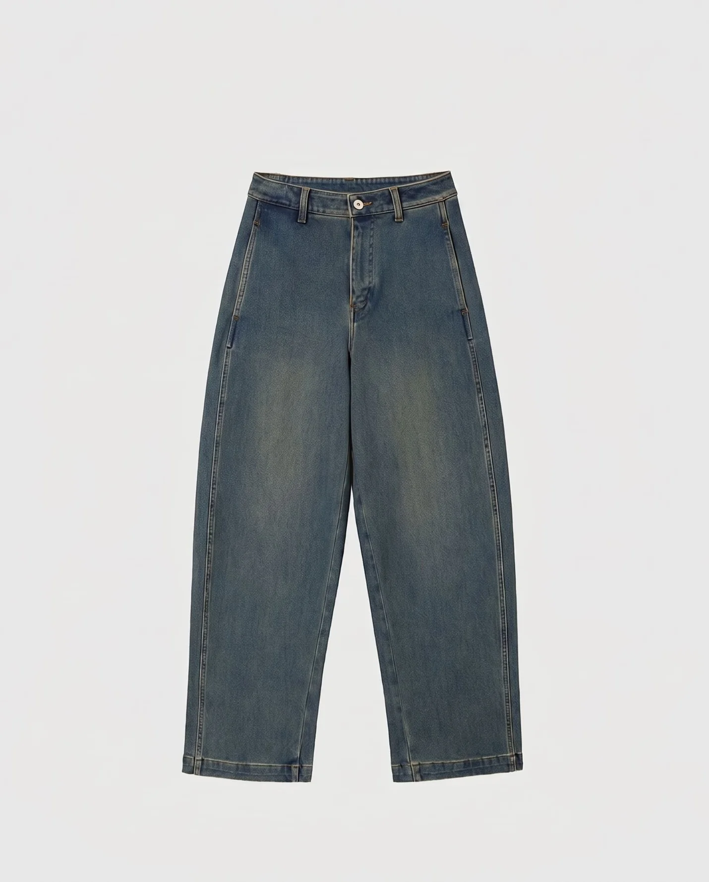 High-Rise Wide Jeans - Image 4