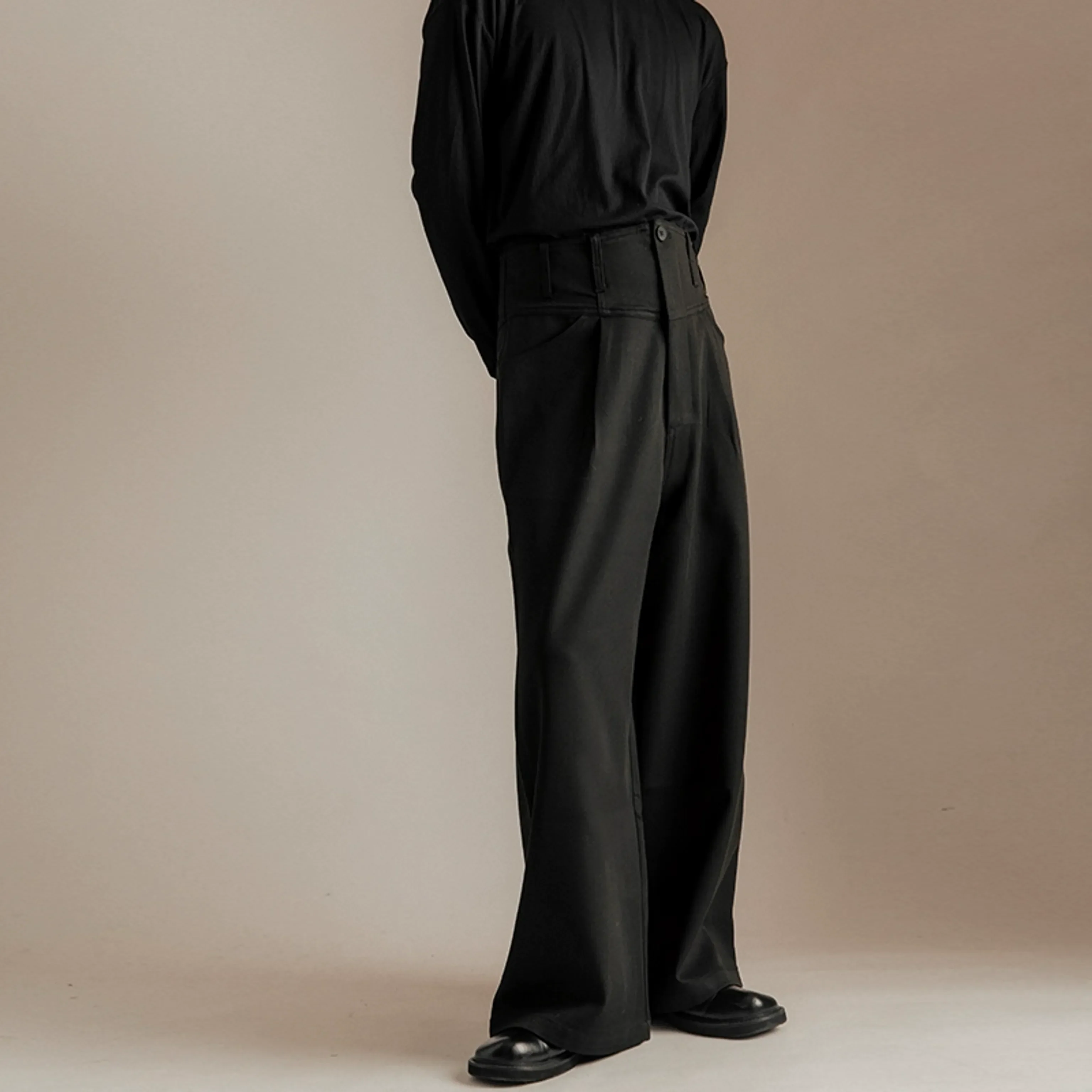 High-Rise Wide-Leg Trousers - Image 7