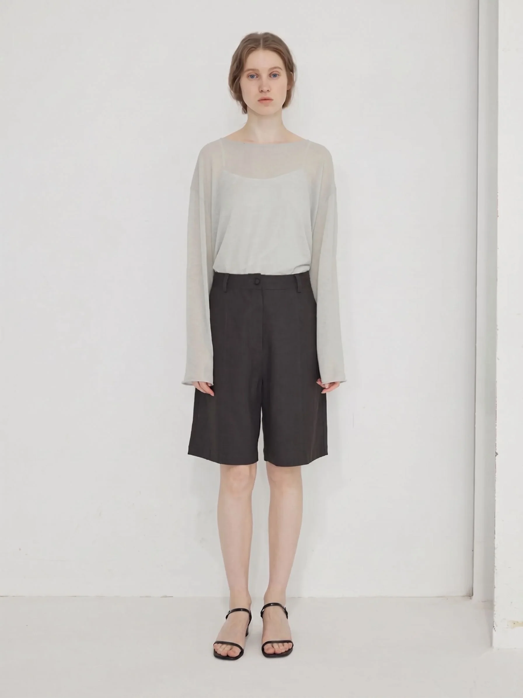 High-Waist Bermuda Shorts - Image 5