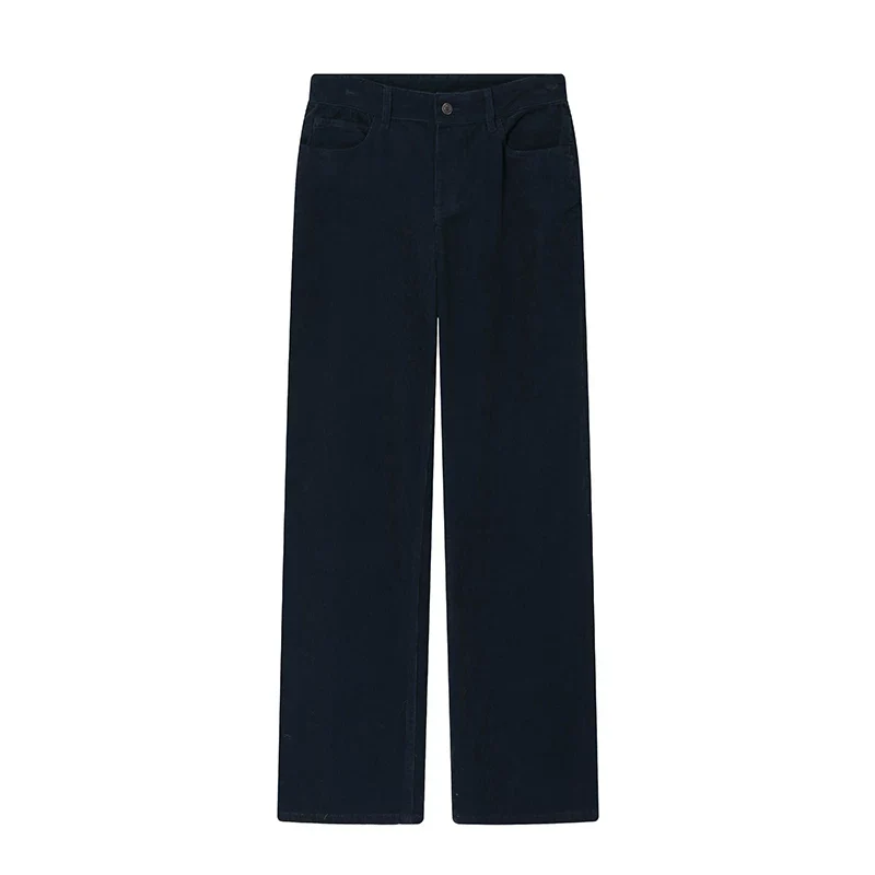 High-Waist Corduroy Wide-Leg Trousers - Image 6
