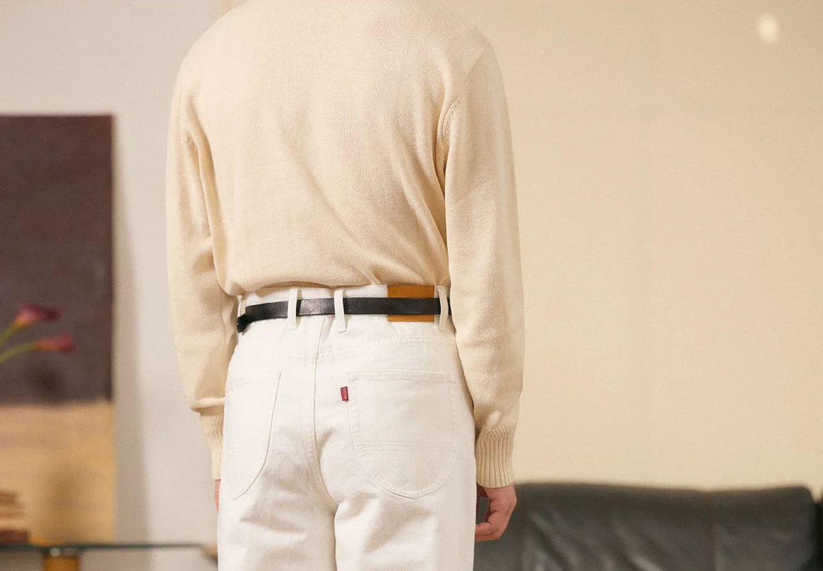 High-Waist Denim Jeans - Image 3