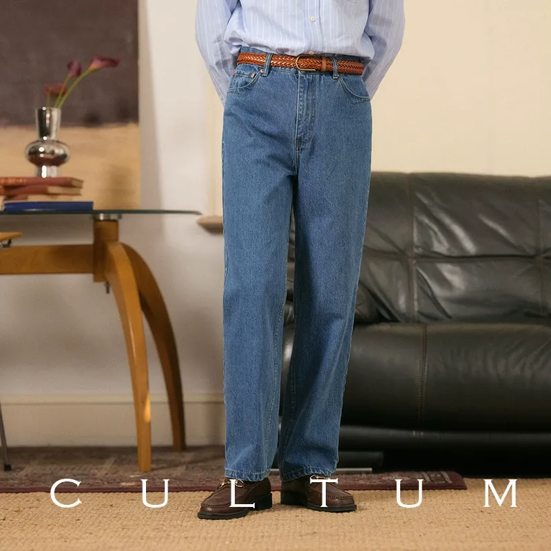 High-Waist Denim Jeans - Image 8