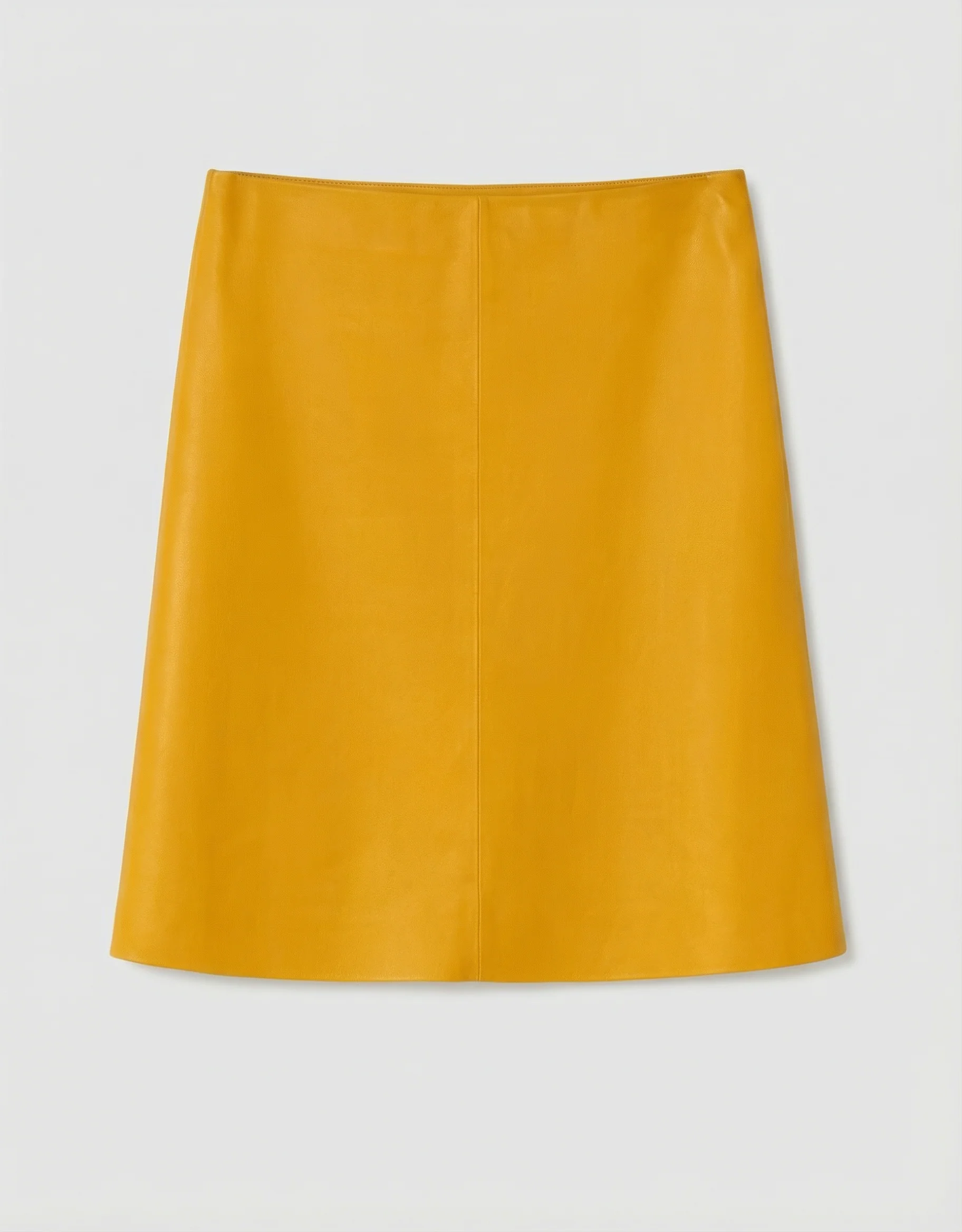 High-Waist Leather Skirt - Image 7