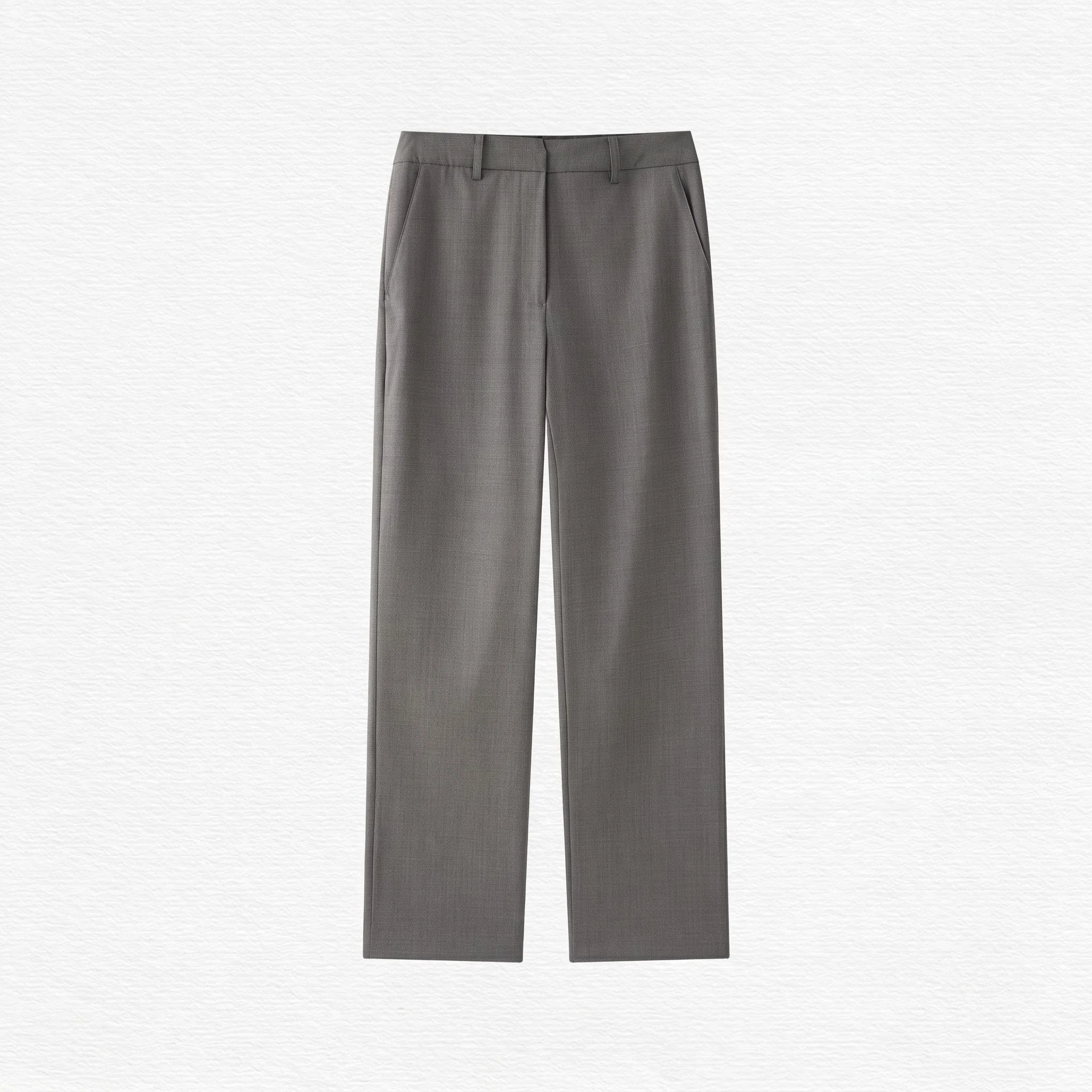High-Waist Suit Trousers - Image 10