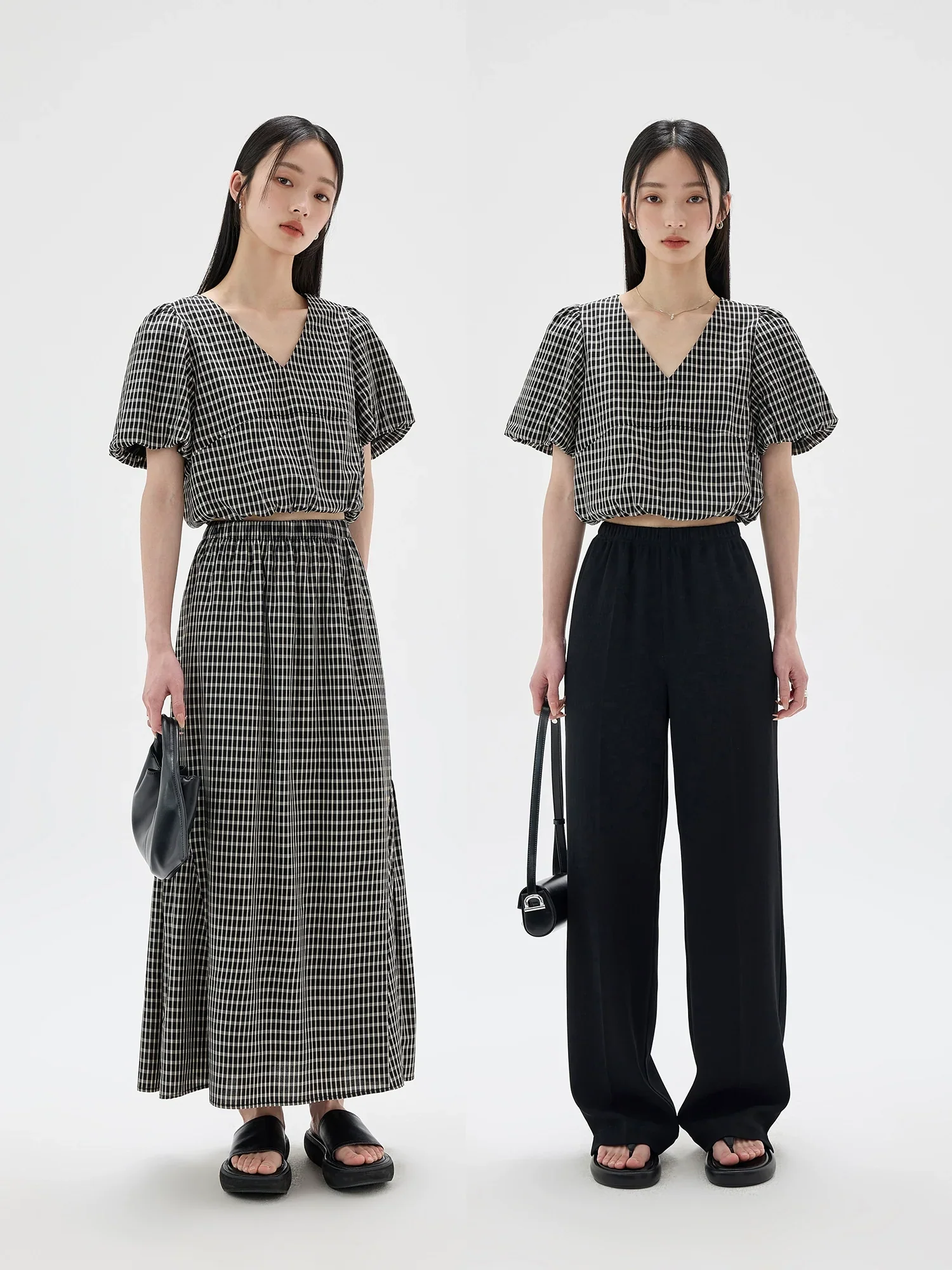 High Waist Two-Piece Set