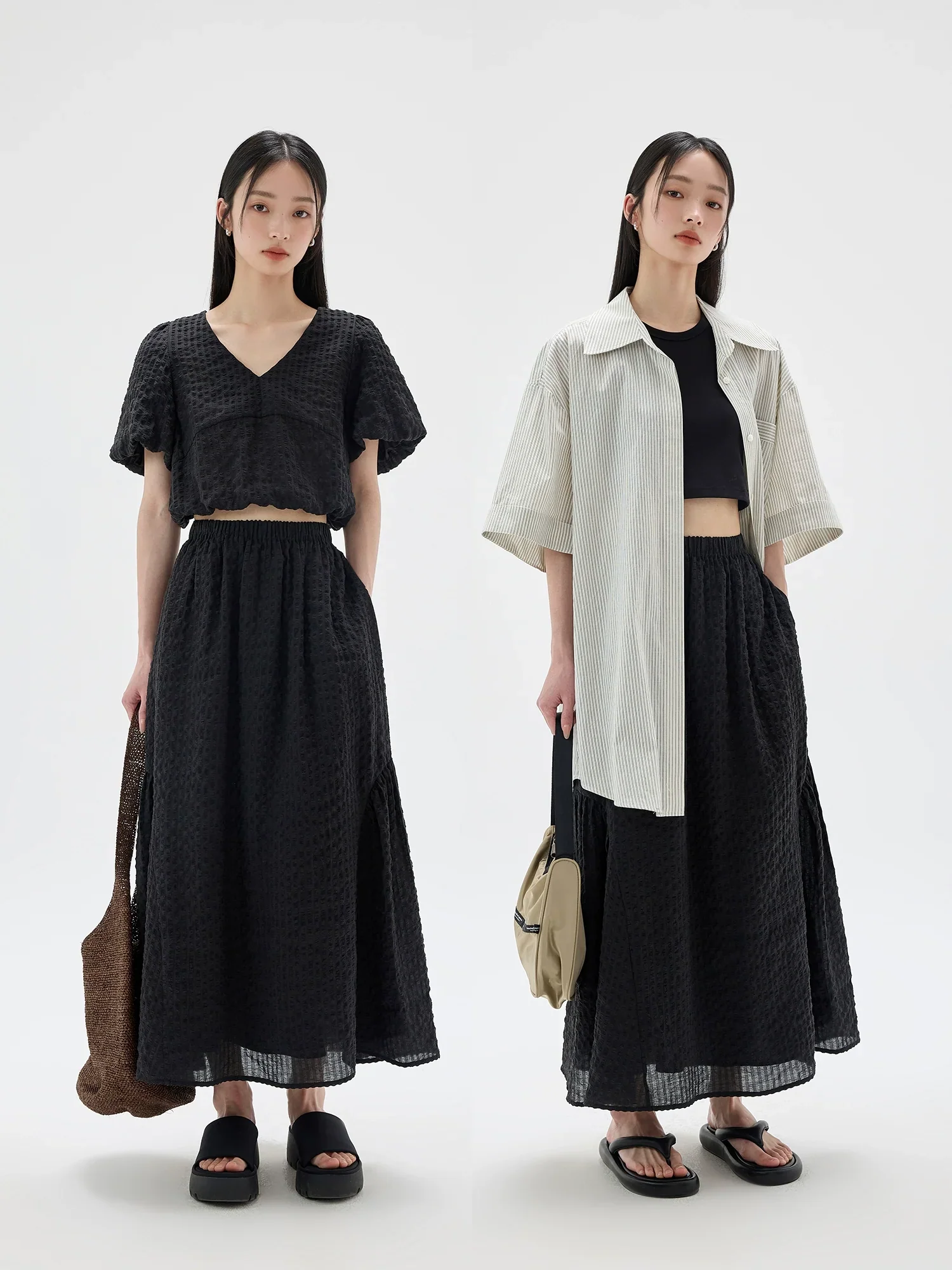 High Waist Two-Piece Set - Image 2