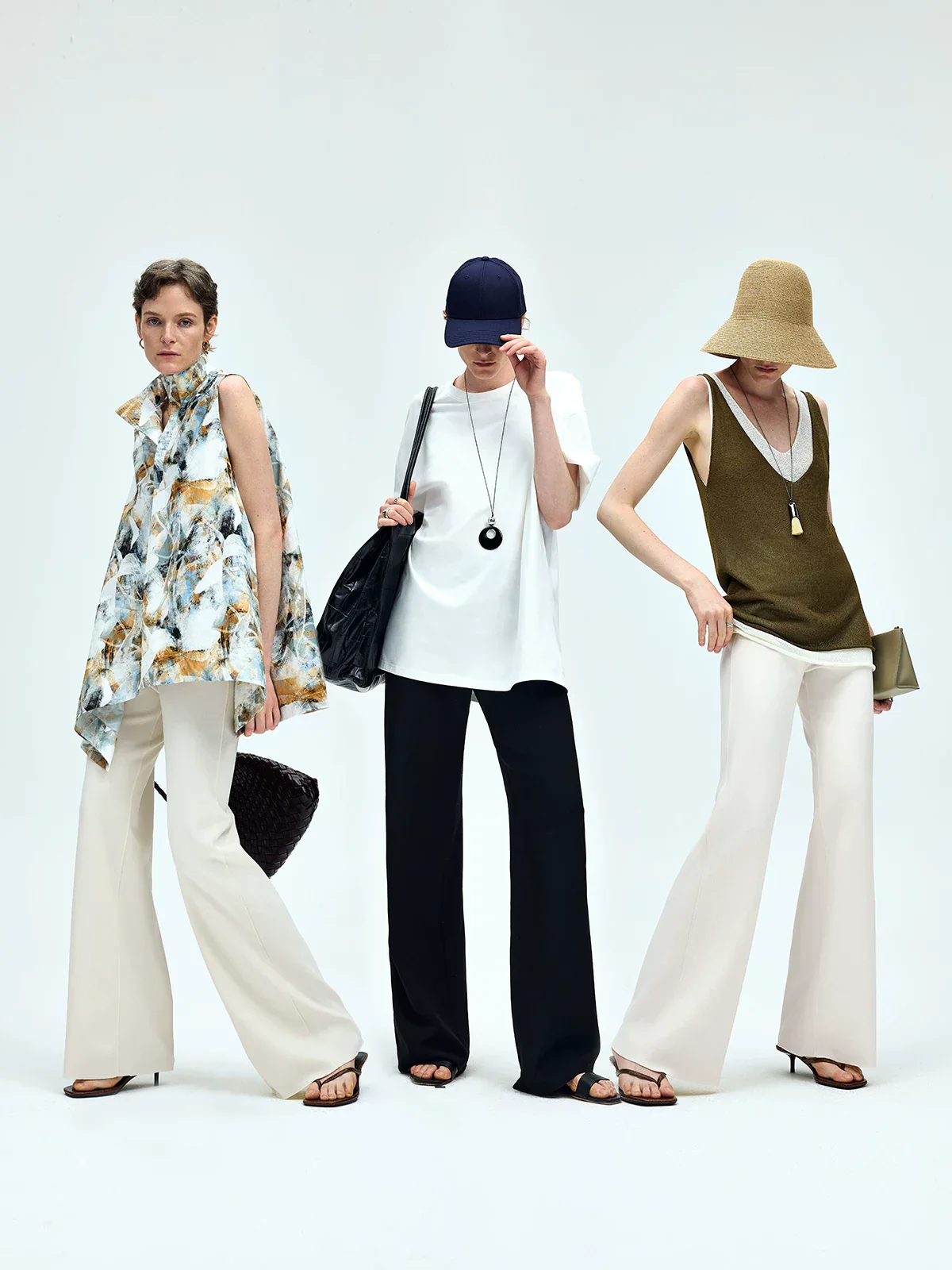 High-Waist Wide-Leg Pants - Image 2