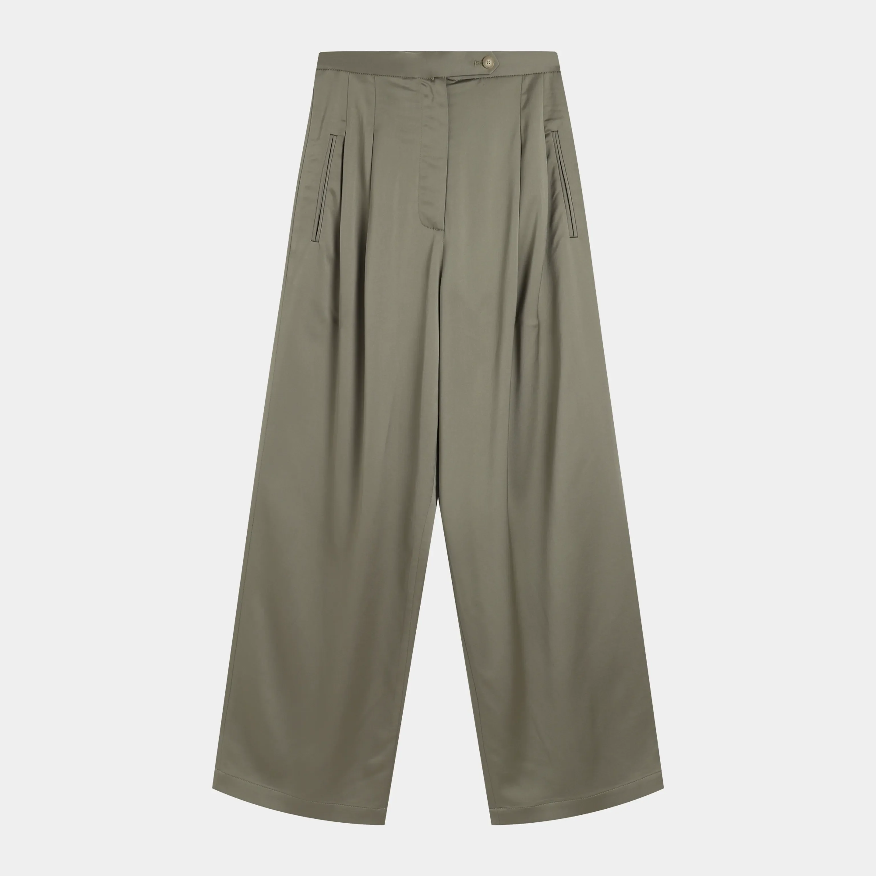 High-Waist Wide-Leg Trousers - Image 5