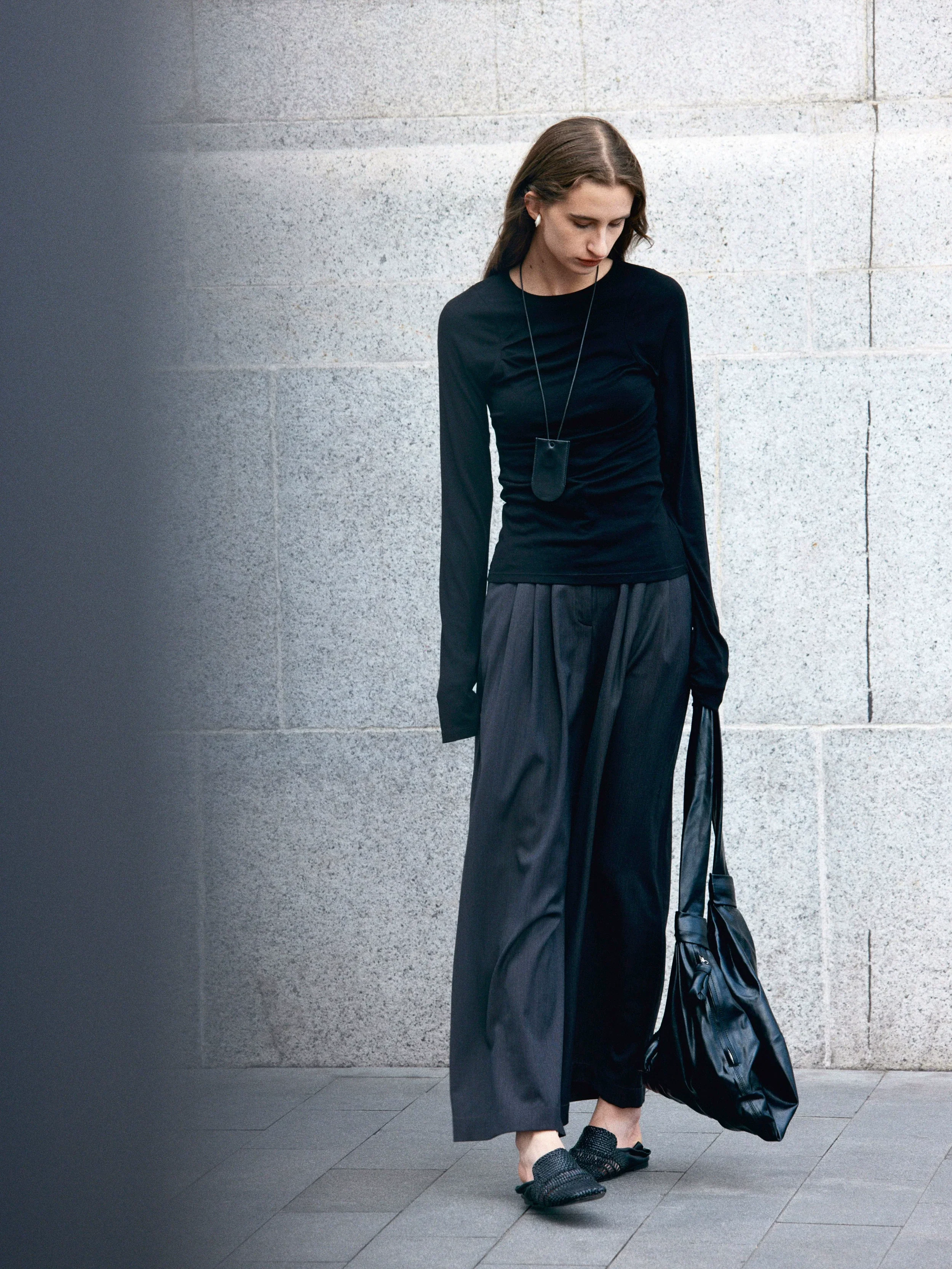 High-Waisted Wide-Leg Pants - Image 4