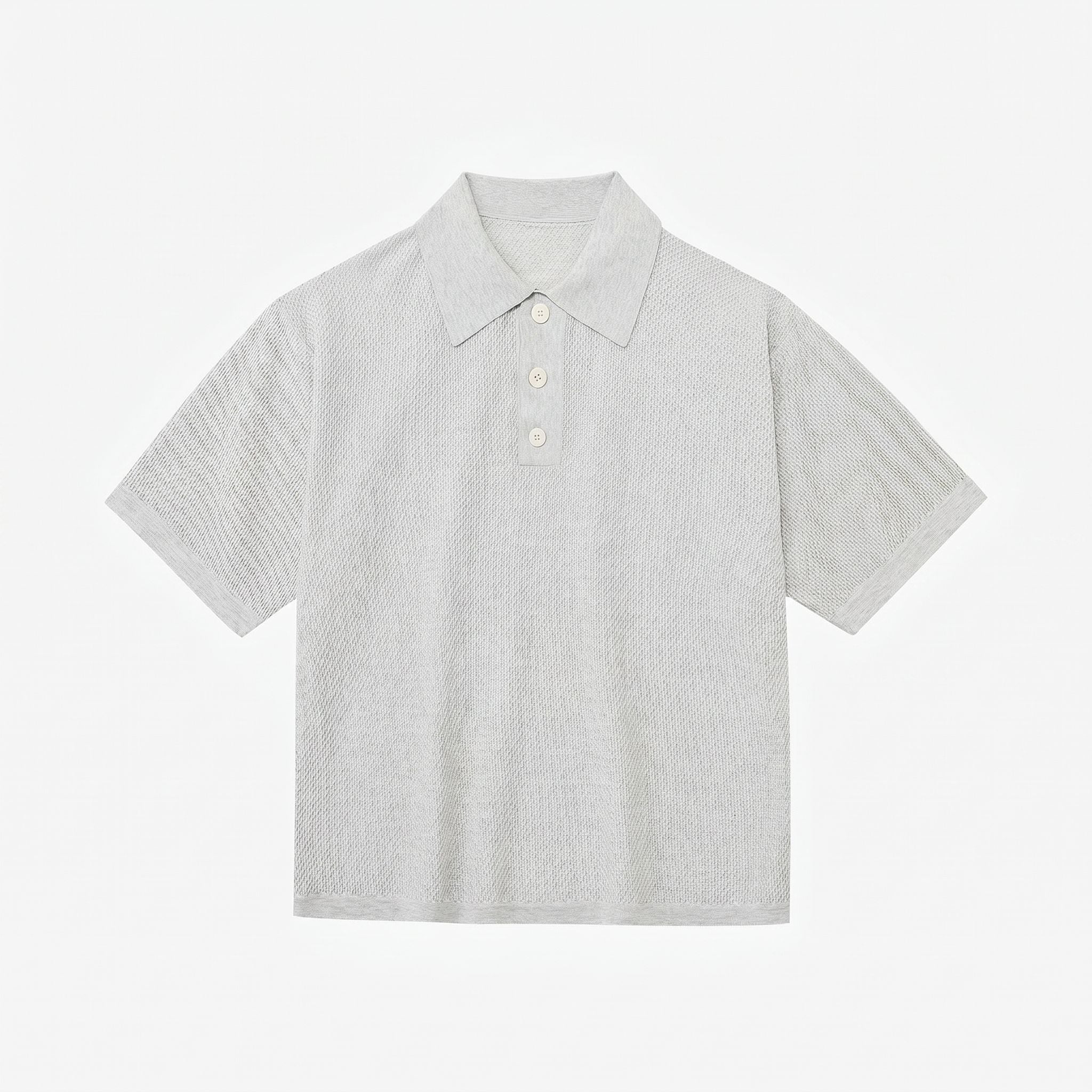 Honeycomb Knit Polo - Image 2