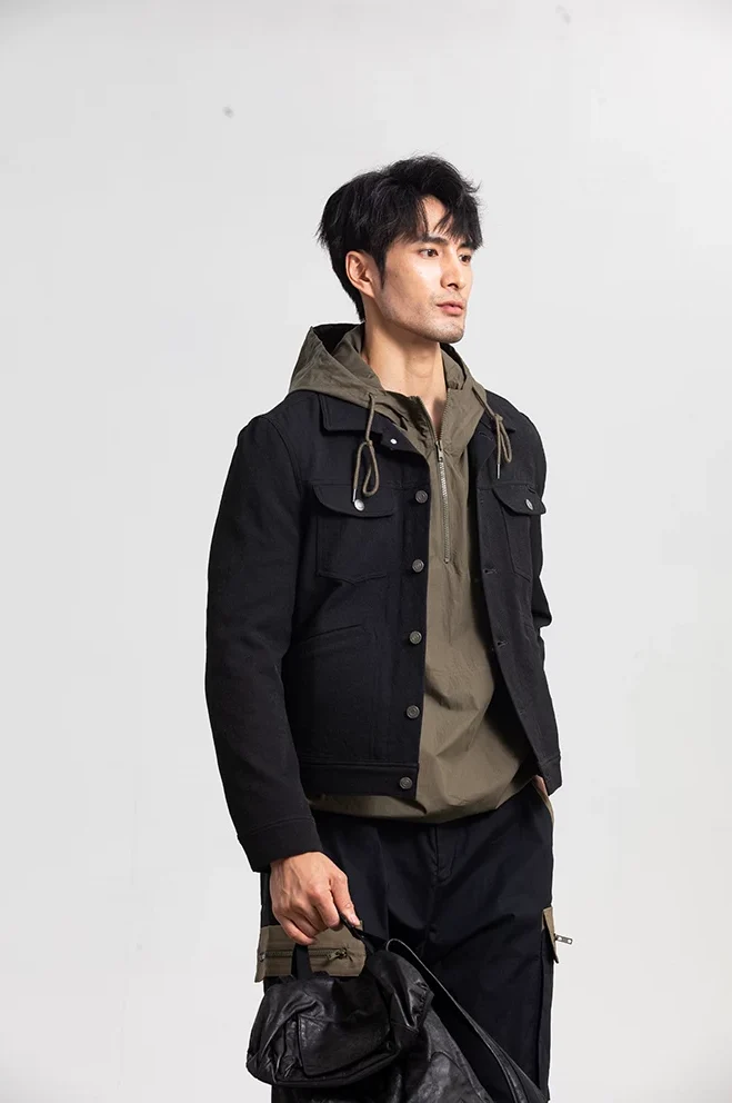 Hood Insert Trucker Jacket - Image 2