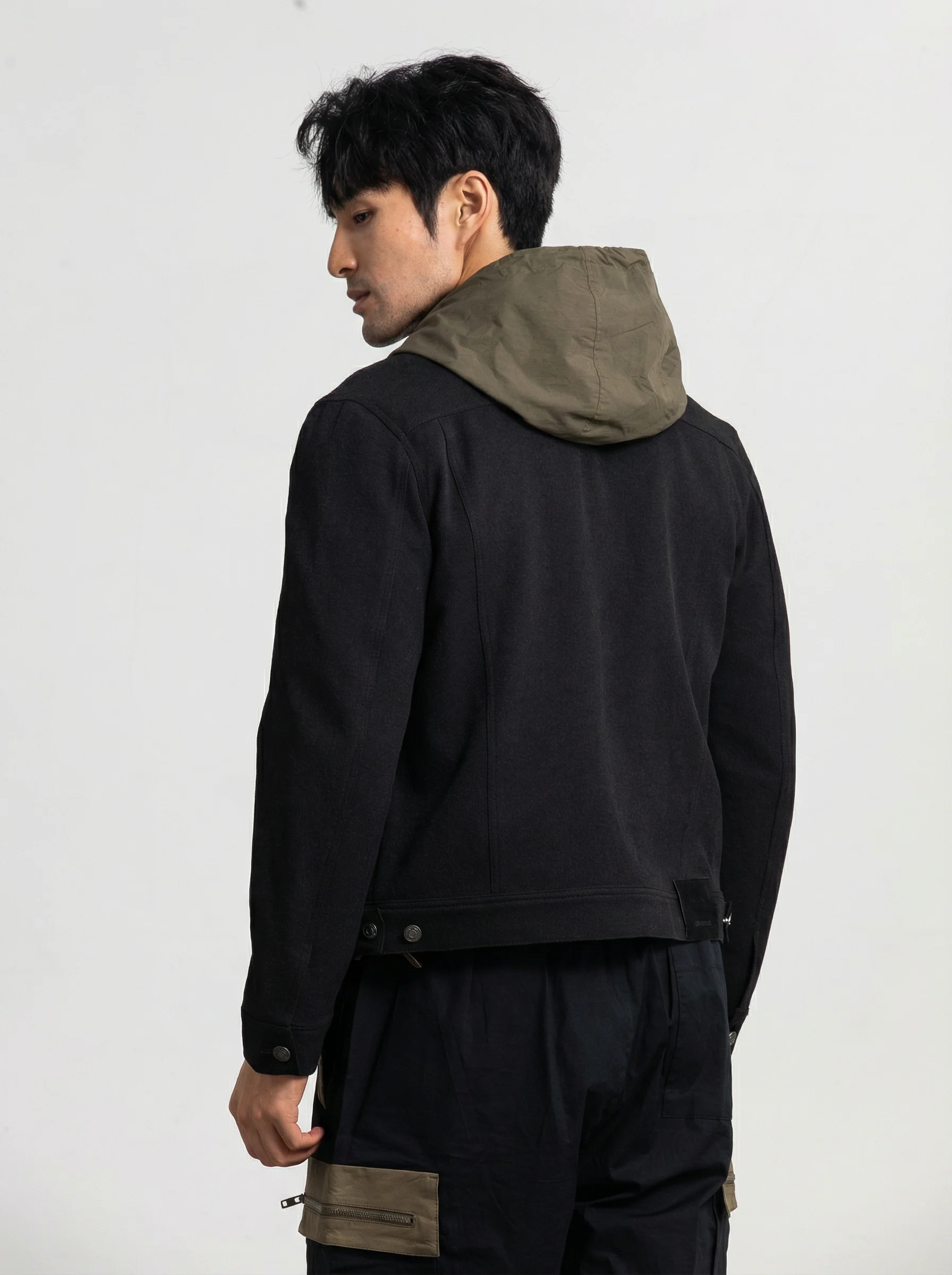 Hood Insert Trucker Jacket - Image 4
