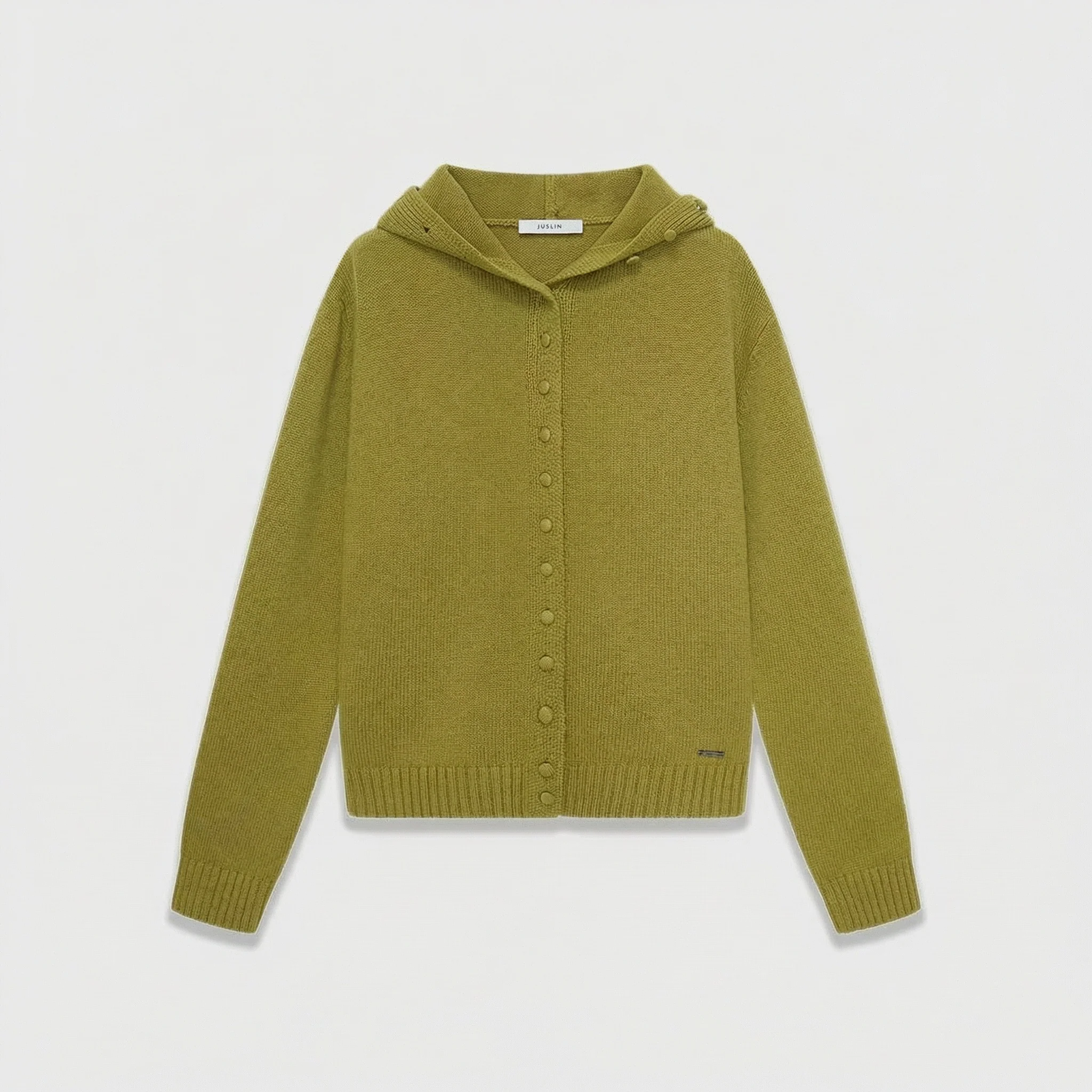 Hooded Button Cardigan - Image 6