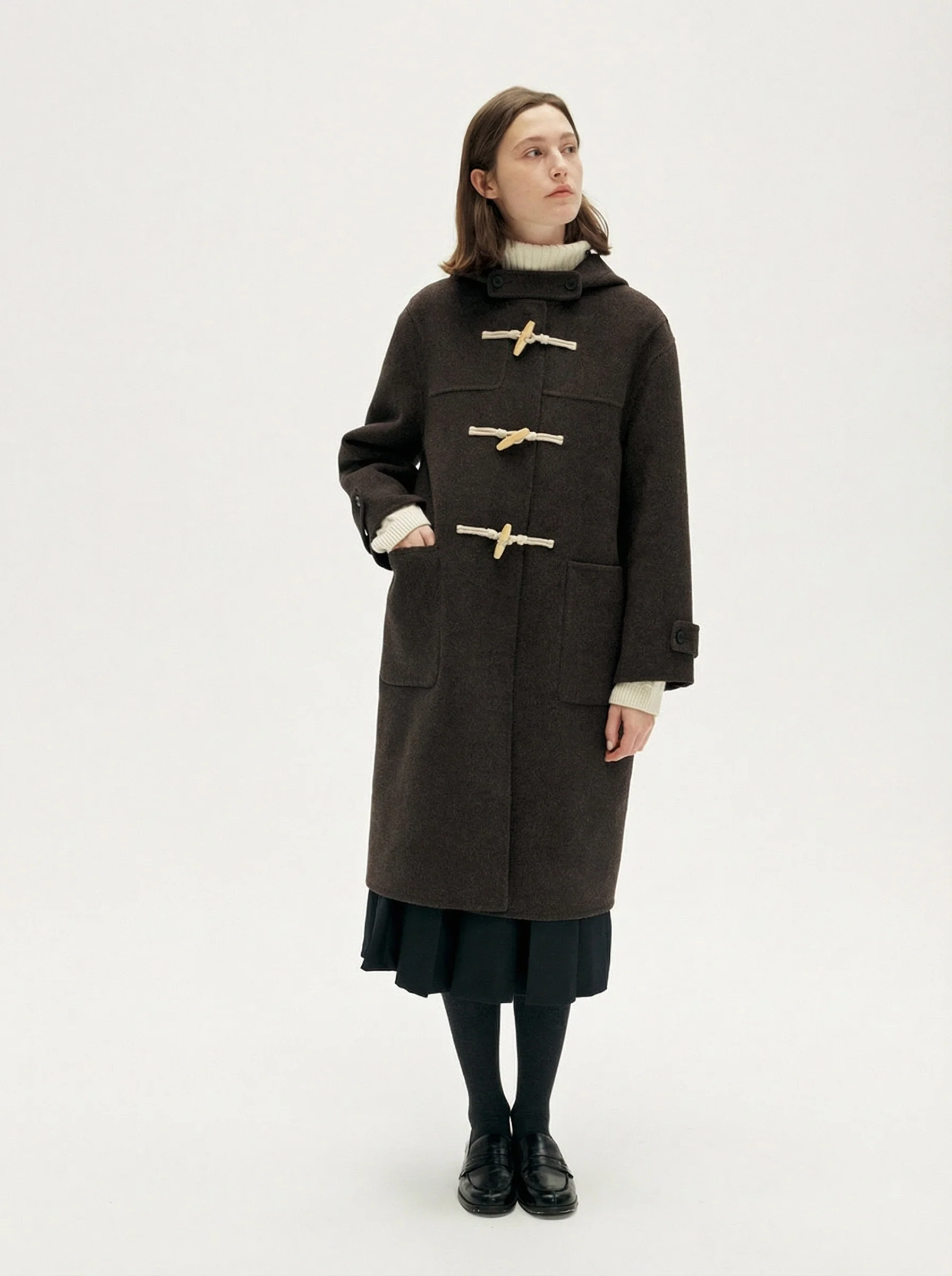 Hooded Duffle Coat