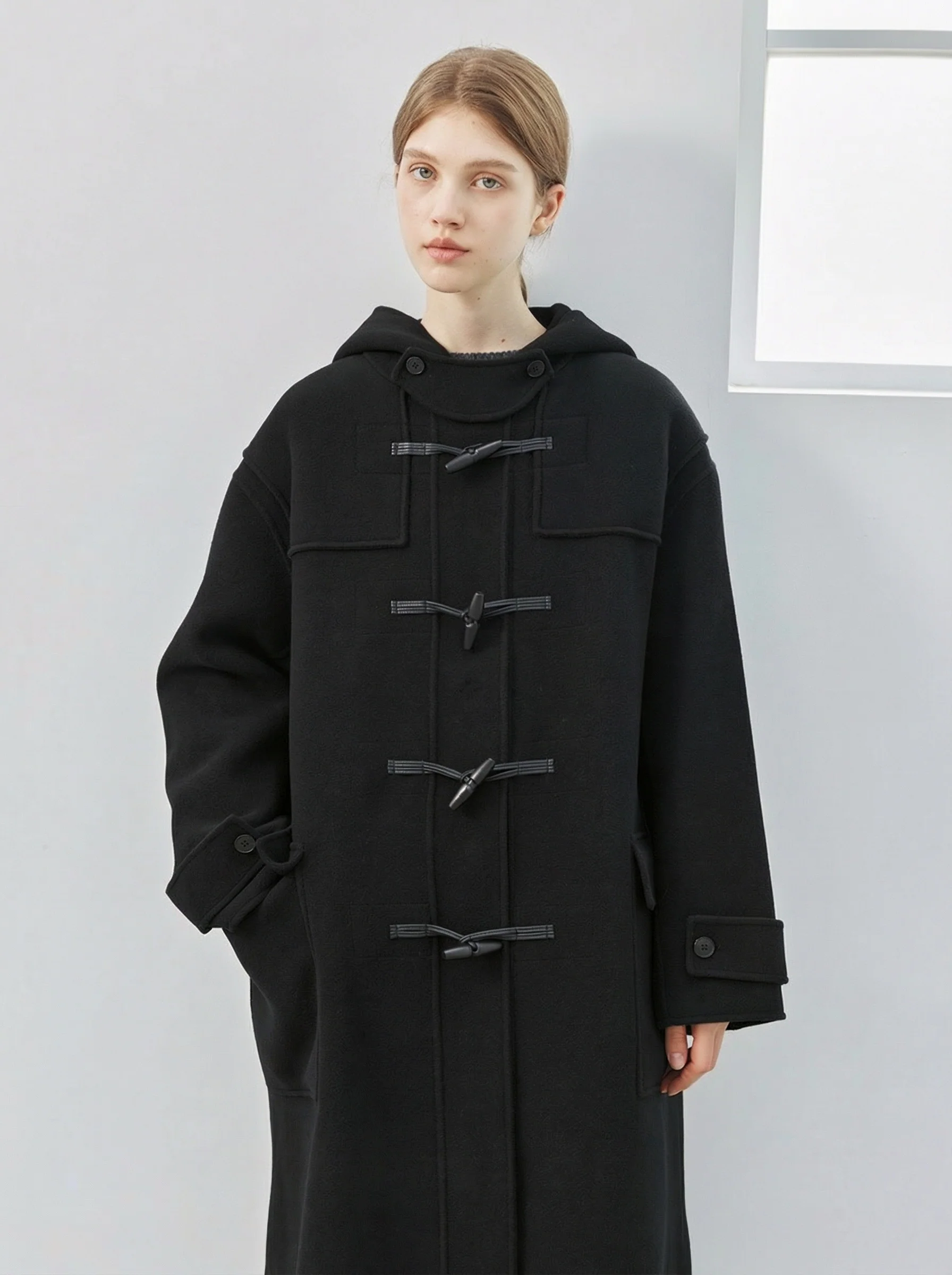 Hooded Duffle Coat