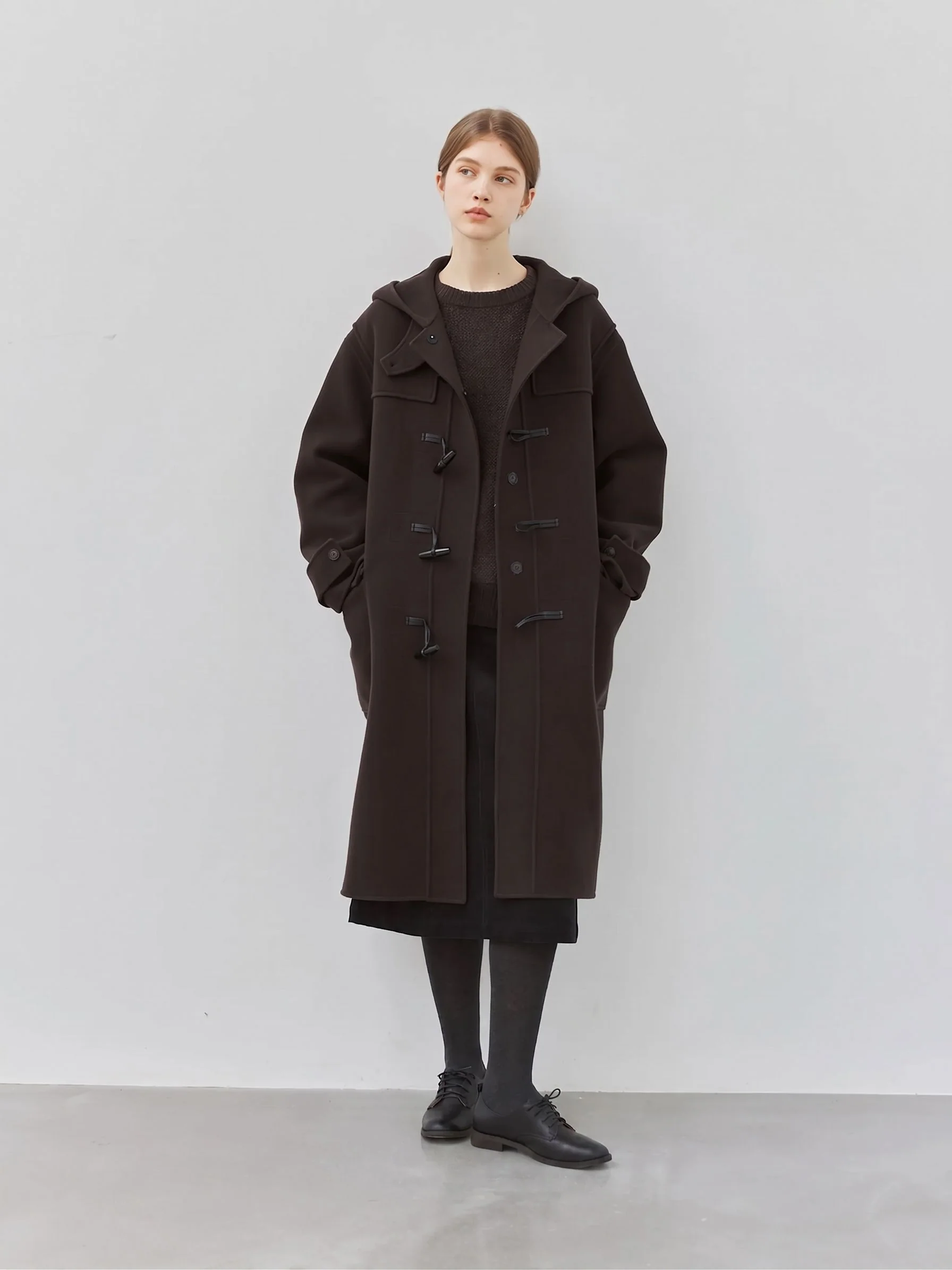 Hooded Duffle Coat