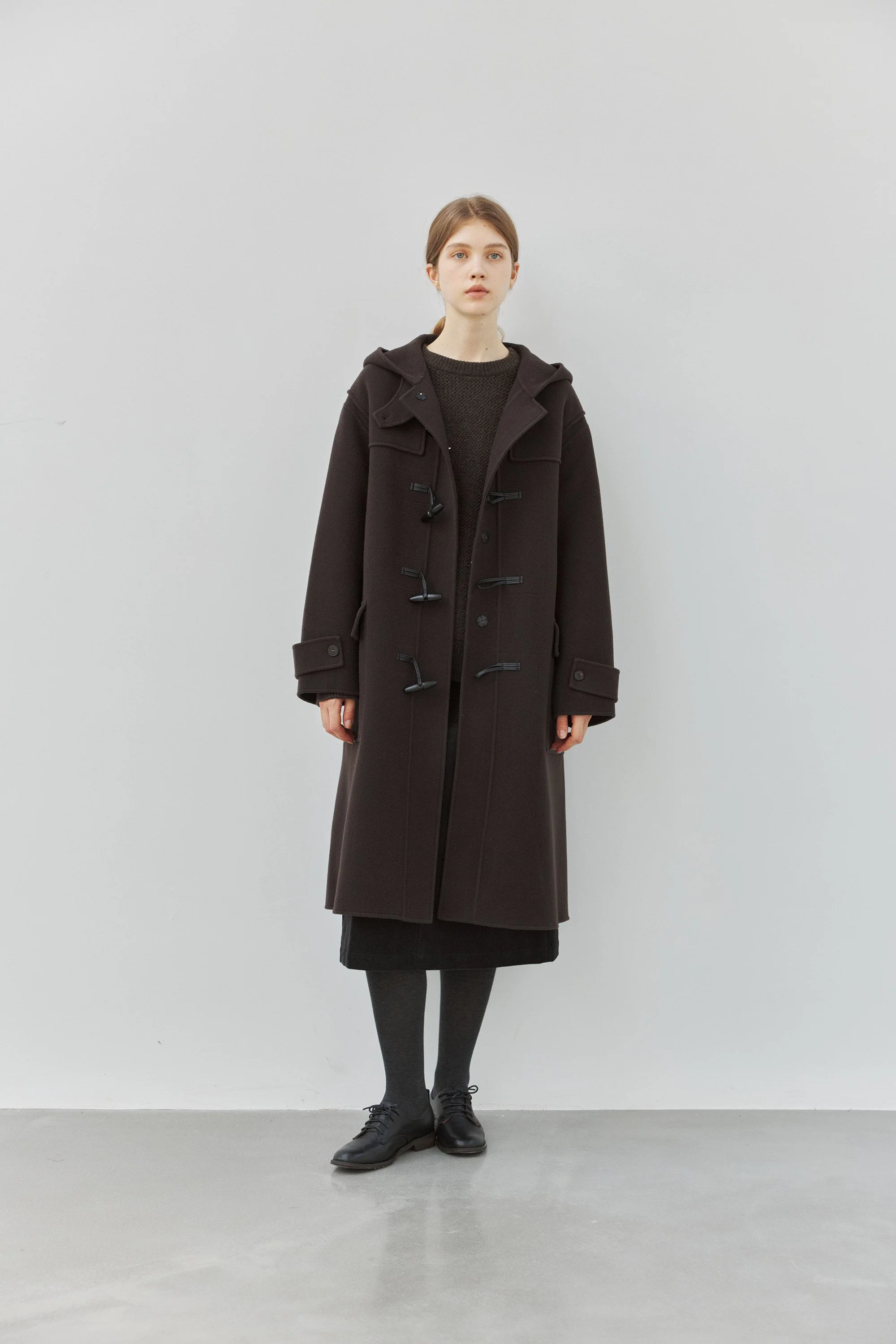 Hooded Duffle Coat - Image 6