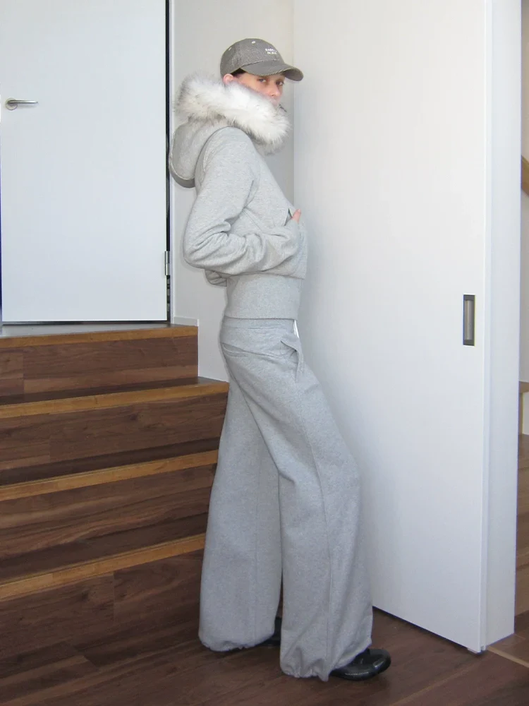 Hooded Fur-Trimmed Cotton Jacket - Image 5