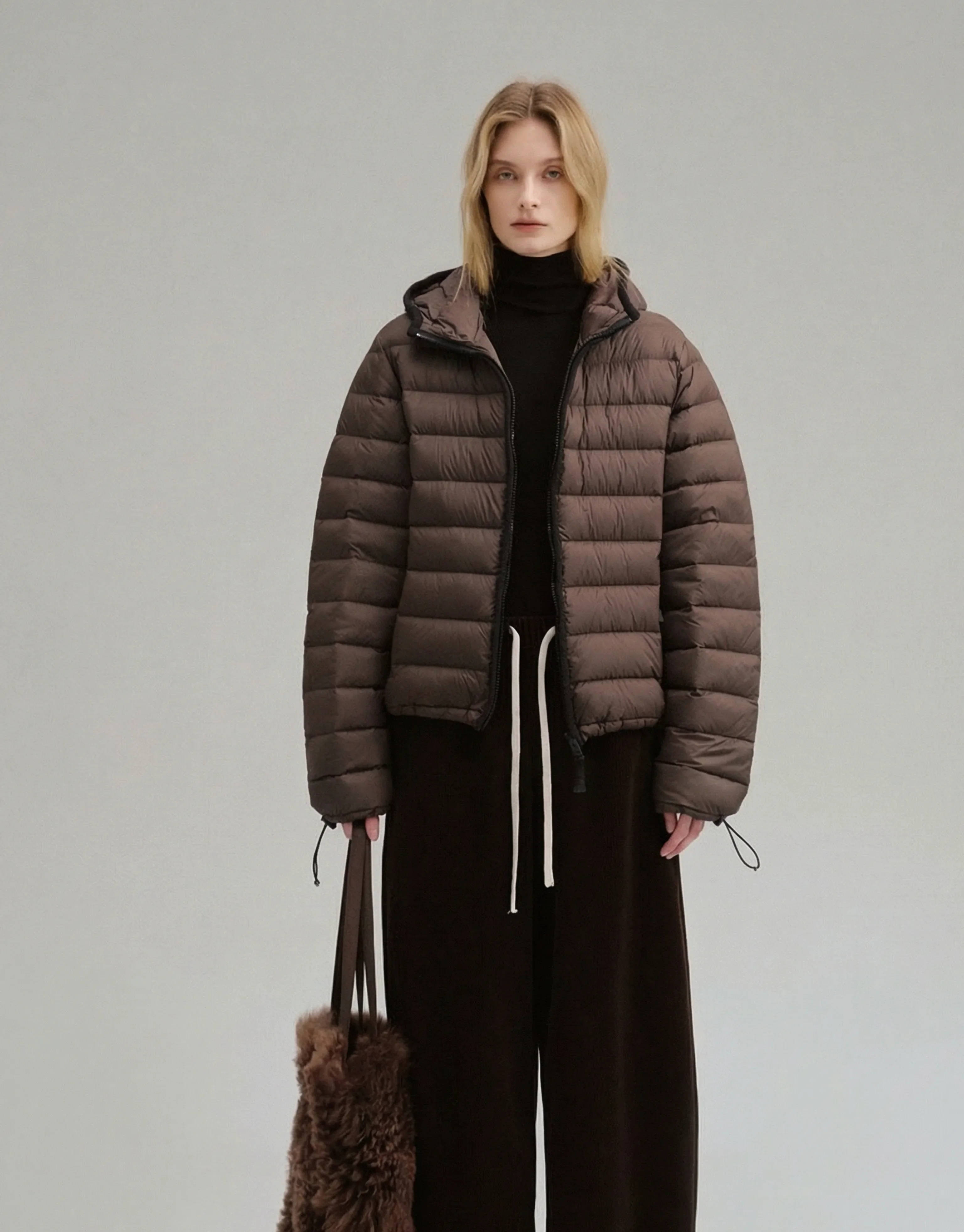 Hooded Goose Down Puffer